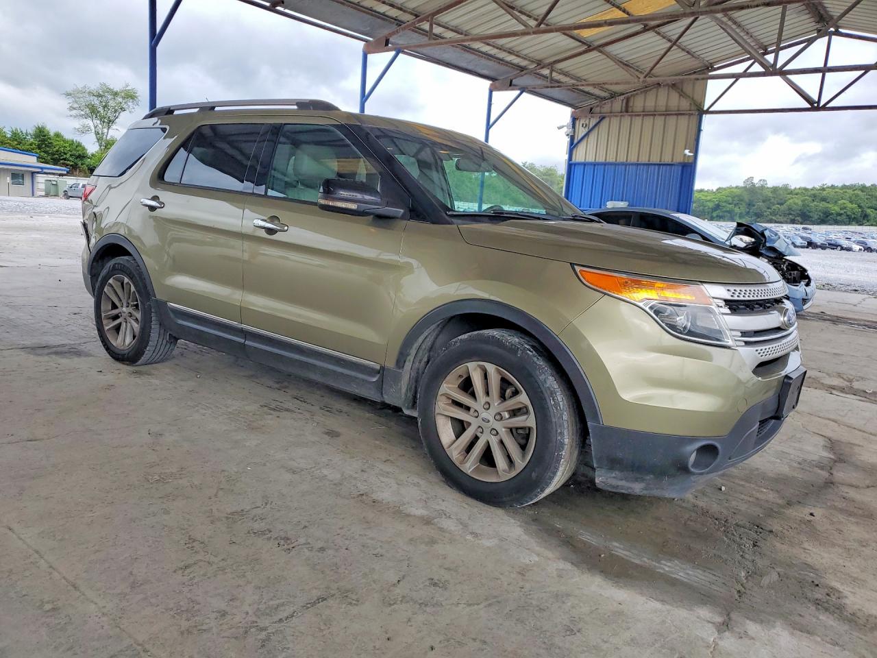 2012 Ford Explorer Xlt Золотой vin: 1FMHK7D82CGA98252