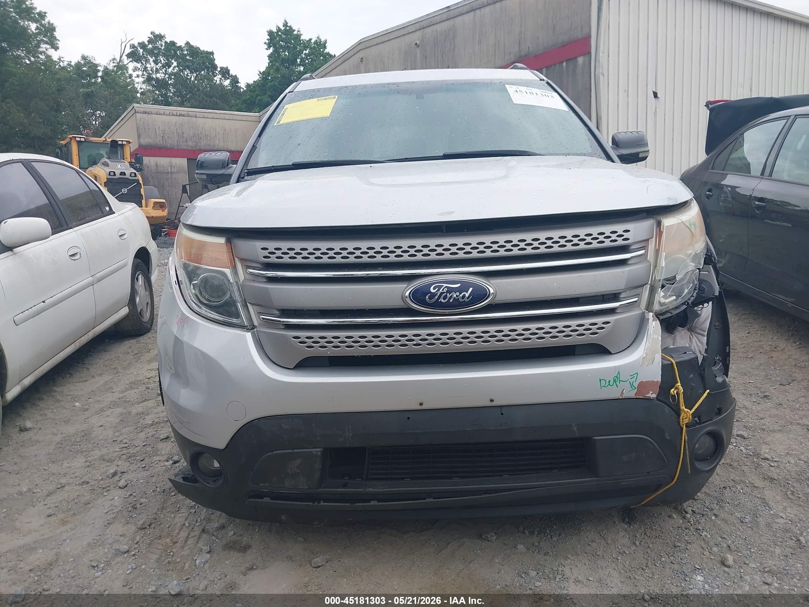 2012 Ford Explorer Xlt White vin: 1FMHK7D82CGA98722