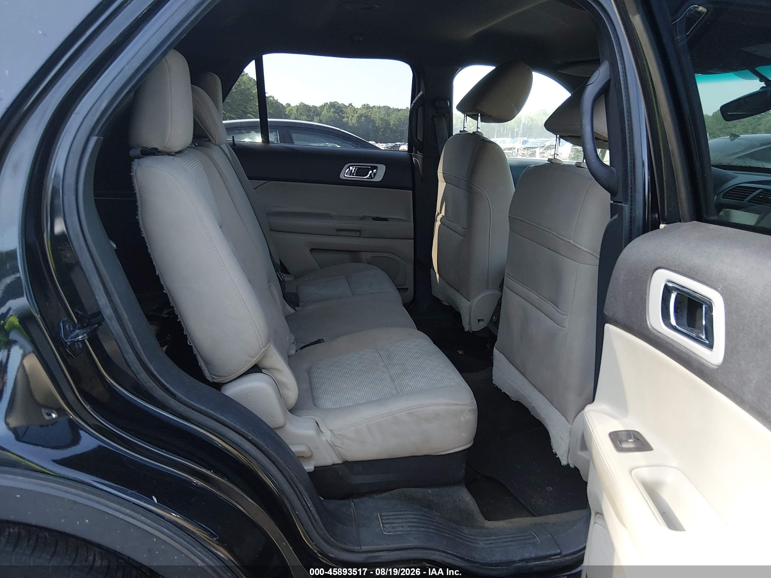 2011 Ford Explorer Xlt Black vin: 1FMHK7D83BGA44912