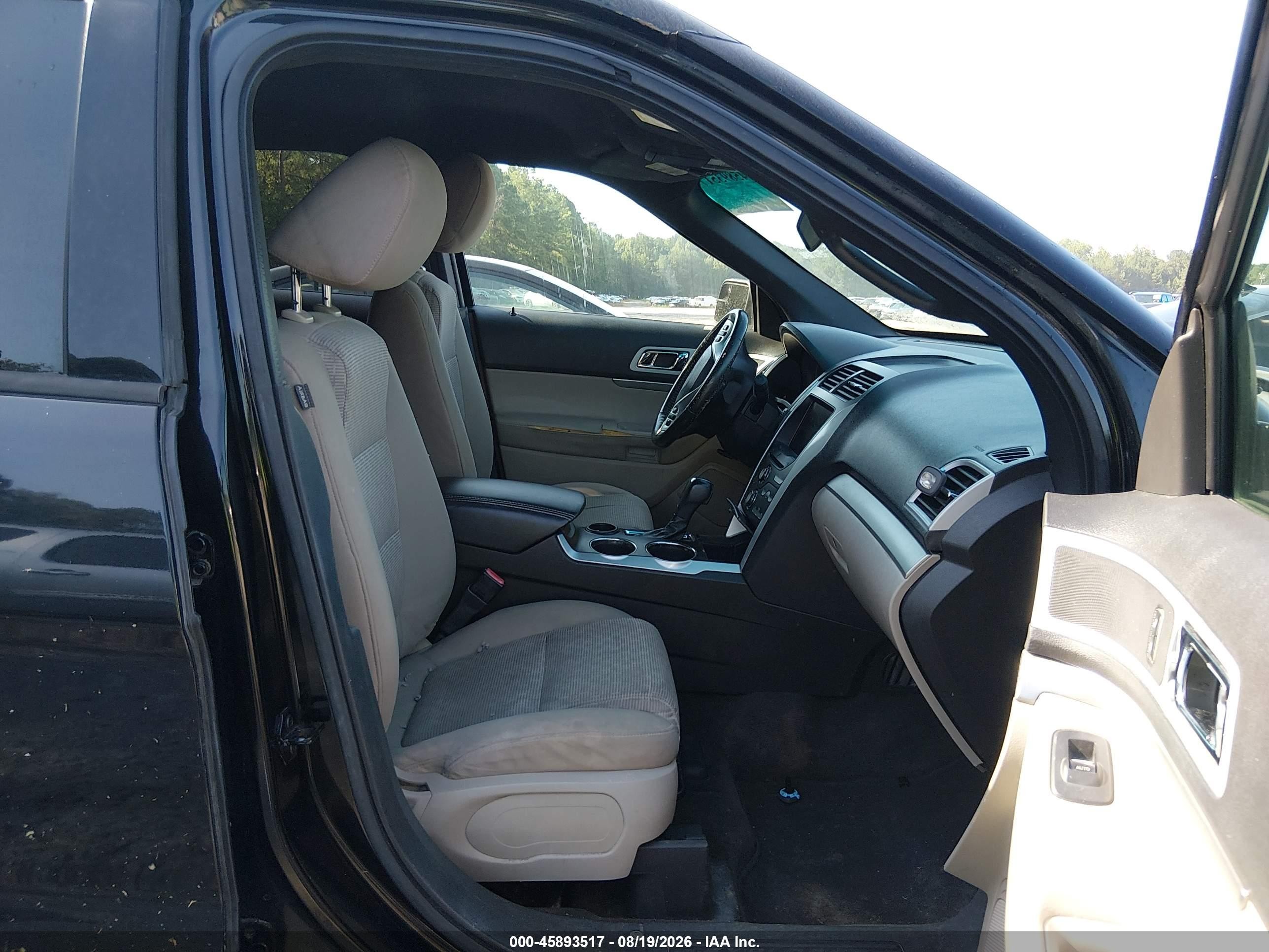 2011 Ford Explorer Xlt Black vin: 1FMHK7D83BGA44912