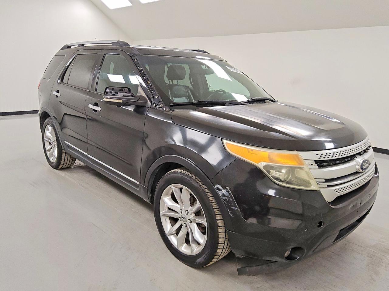 2011 Ford Explorer Xlt Black vin: 1FMHK7D83BGA50516
