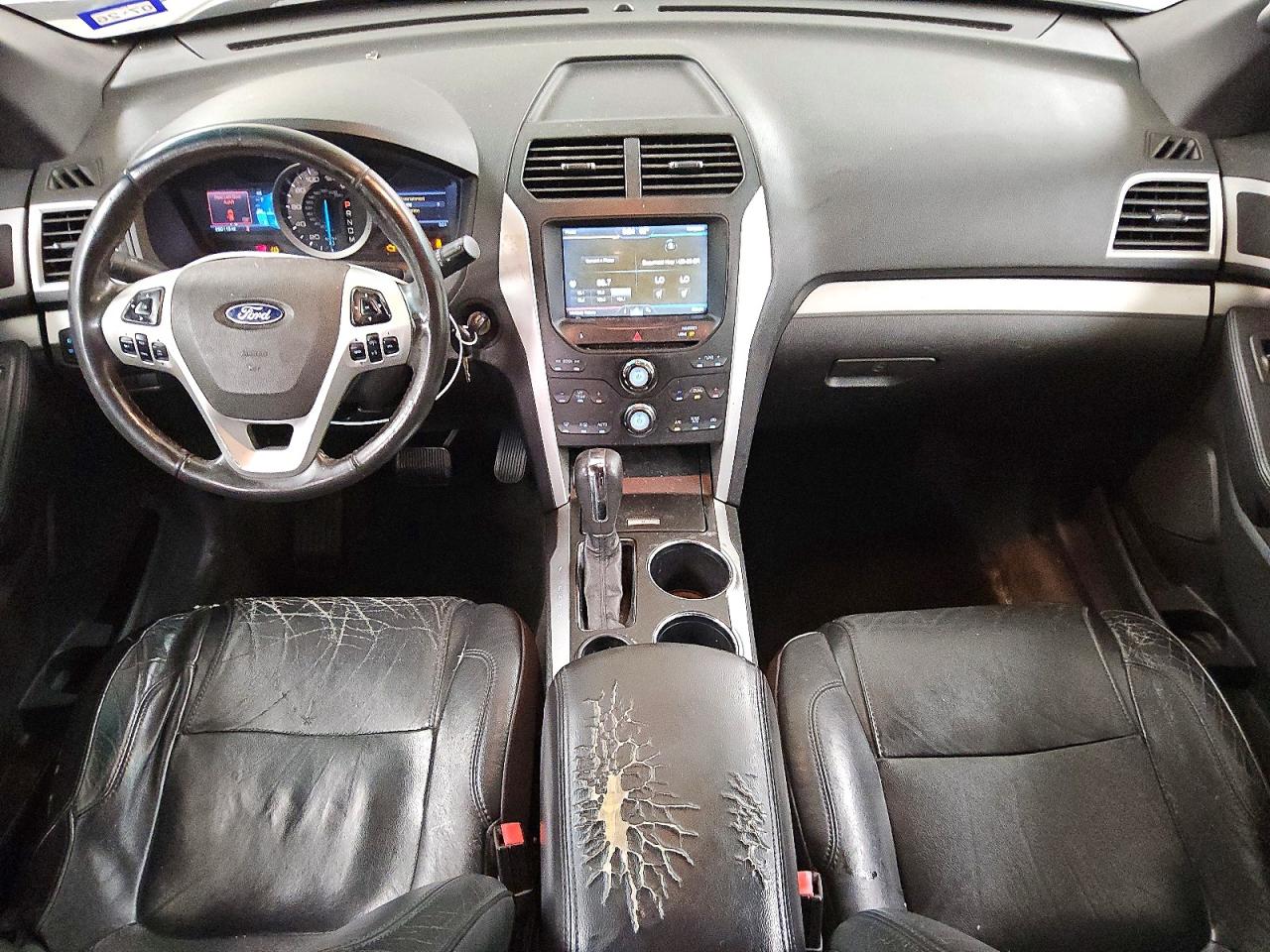 2011 Ford Explorer Xlt Black vin: 1FMHK7D83BGA50516