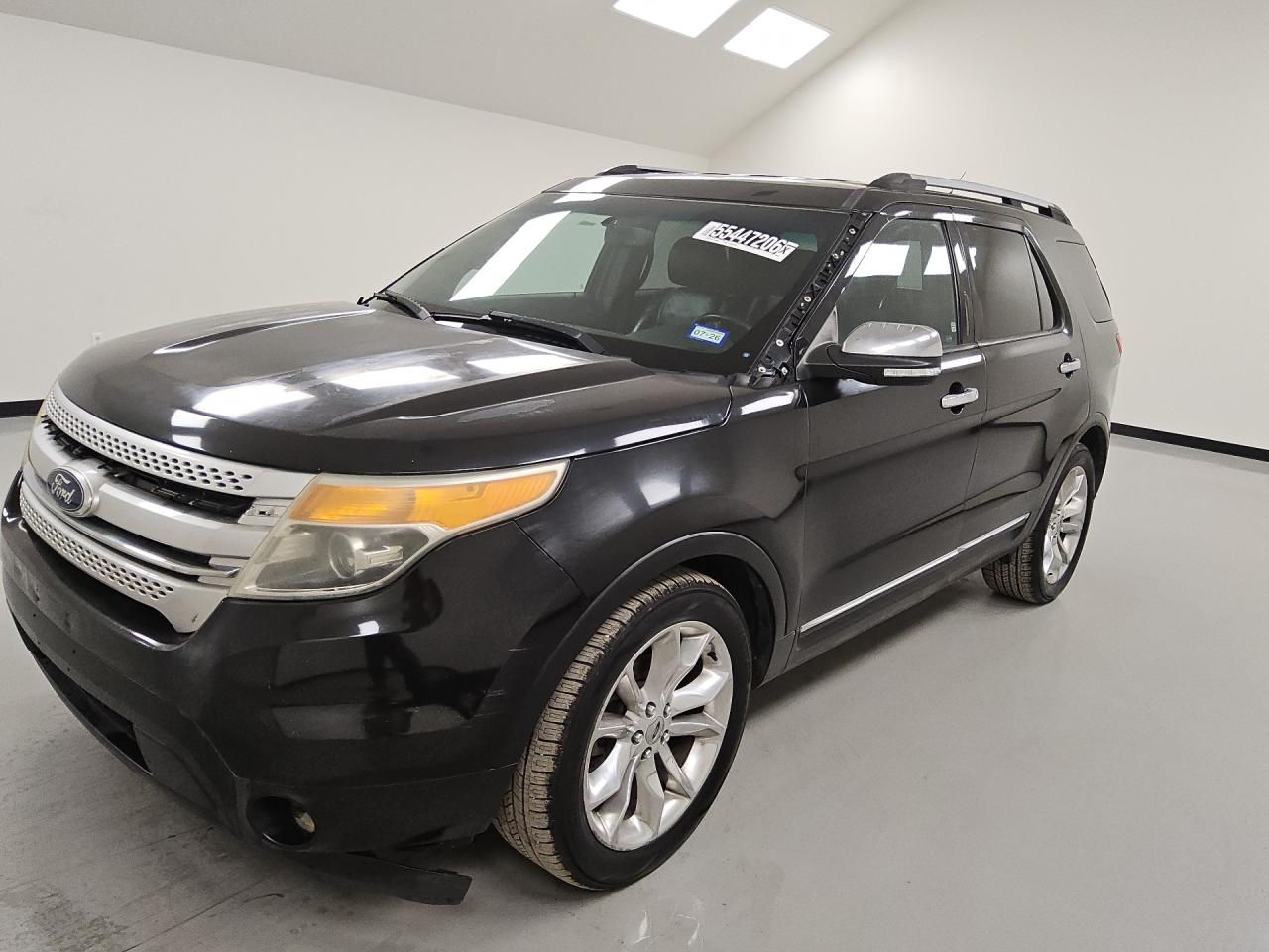 2011 Ford Explorer Xlt Black vin: 1FMHK7D83BGA50516 Damage: Lf Strut, Broken, Replacement Required