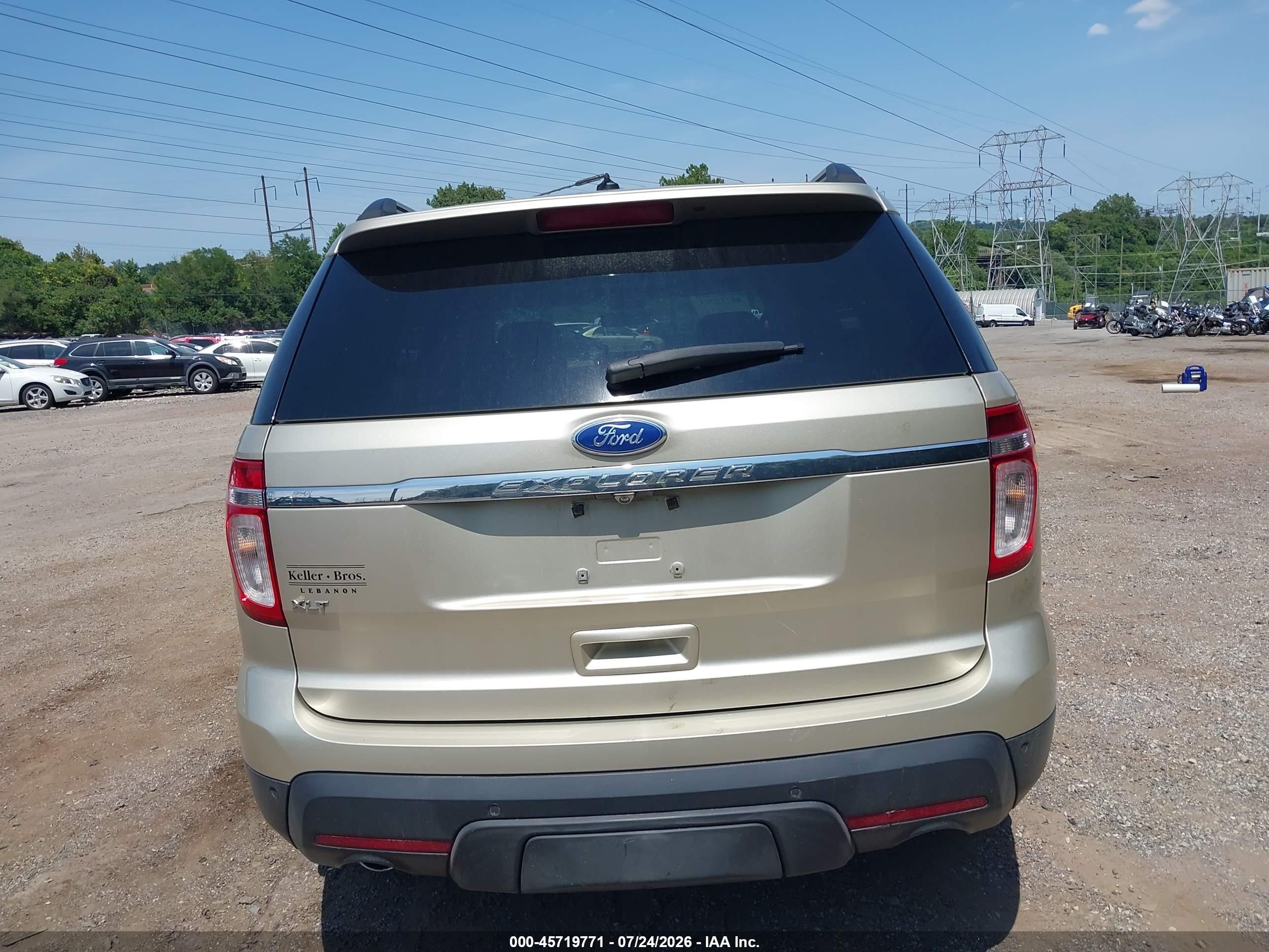 2011 Ford Explorer Xlt Черный vin: 1FMHK7D83BGA55263