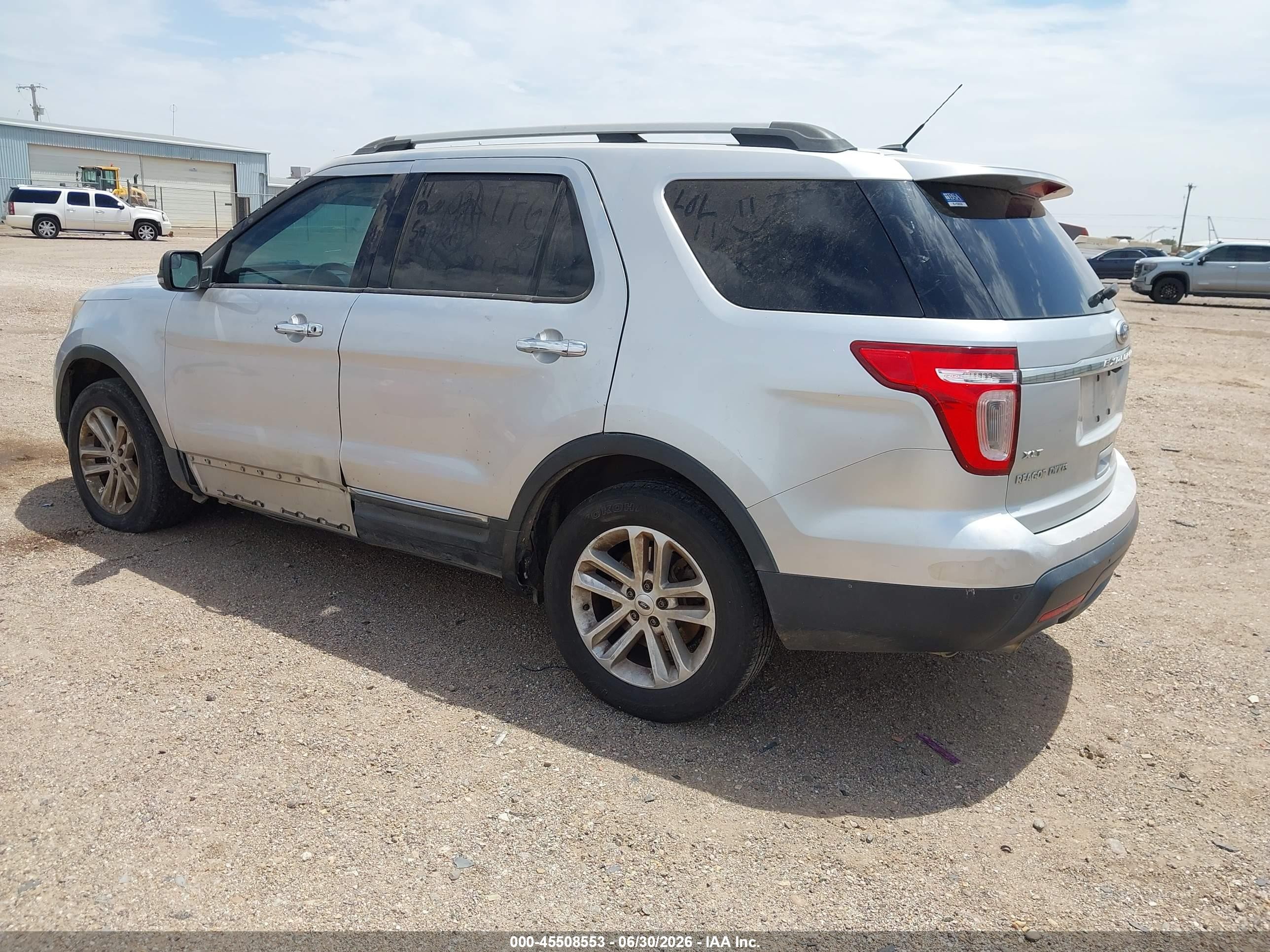 2012 Ford Explorer Xlt Серый vin: 1FMHK7D83CGA16951