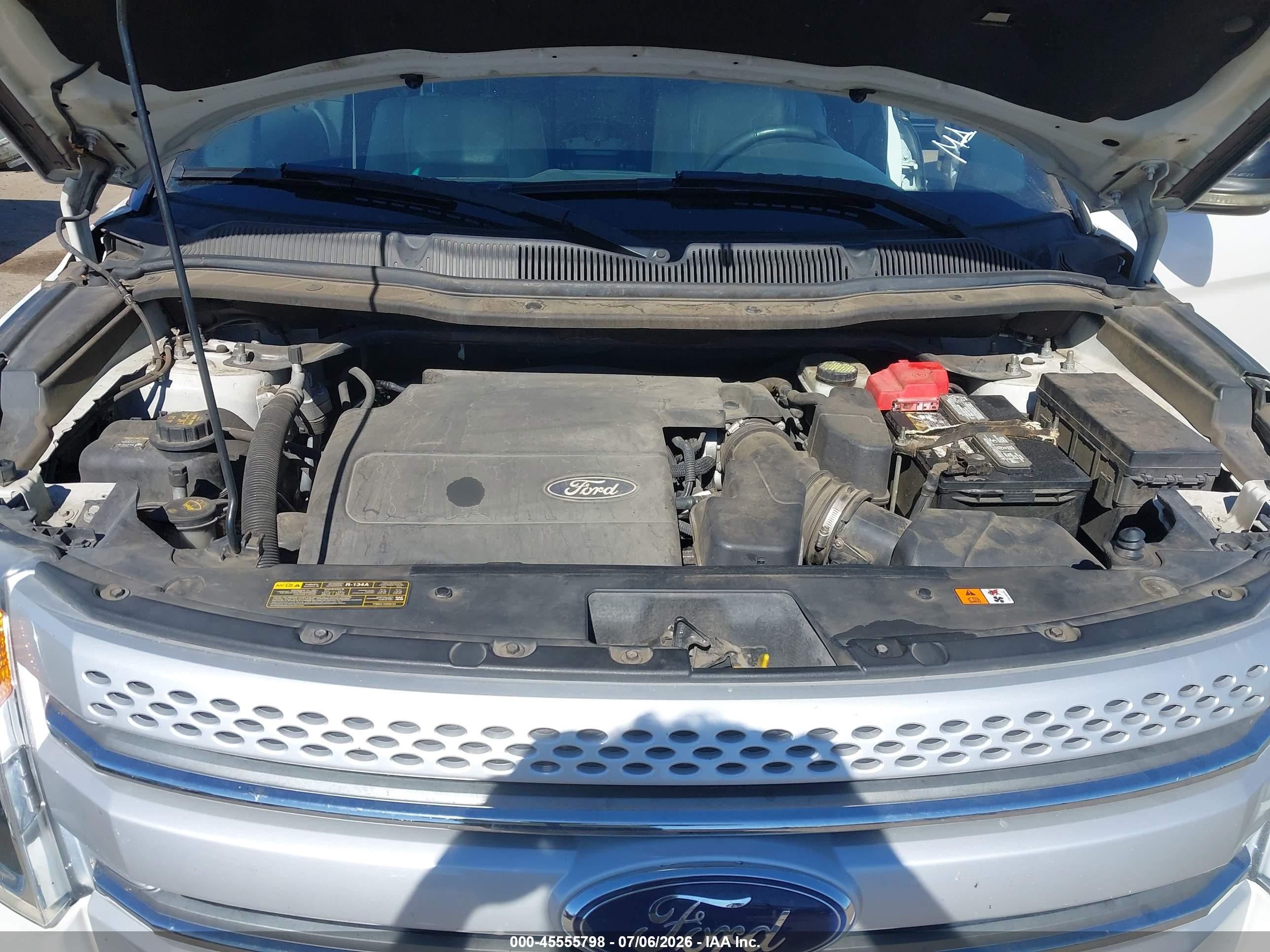 2012 Ford Explorer Xlt Белый vin: 1FMHK7D83CGA32129