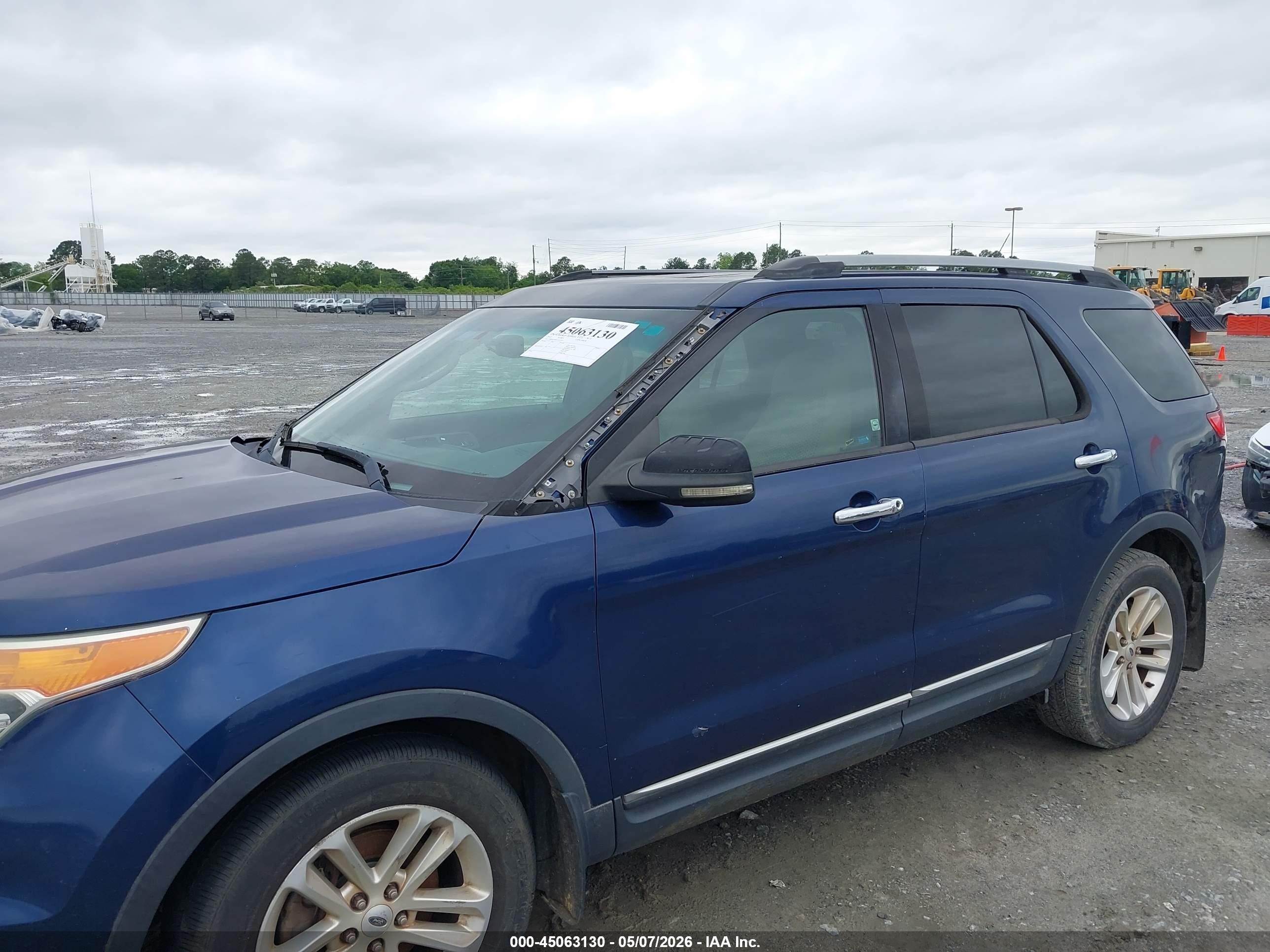2012 Ford Explorer Xlt Синий vin: 1FMHK7D83CGA43079