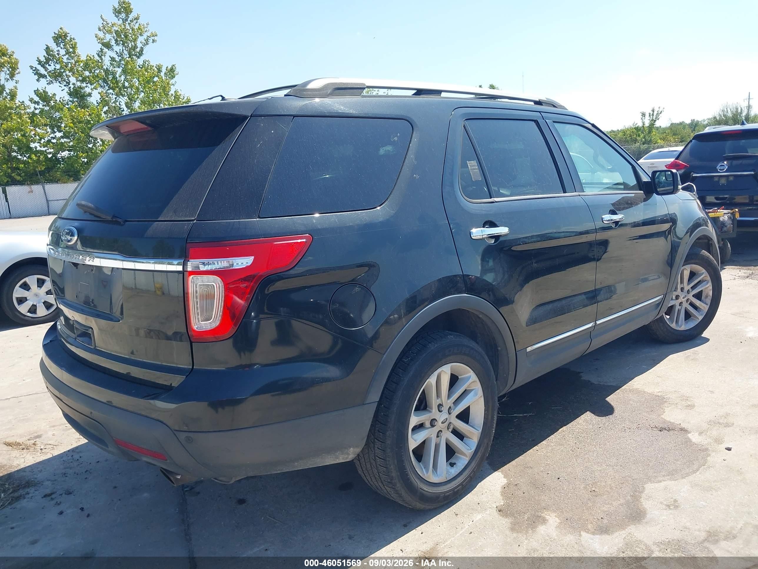 2012 Ford Explorer Xlt Черный vin: 1FMHK7D83CGA65096