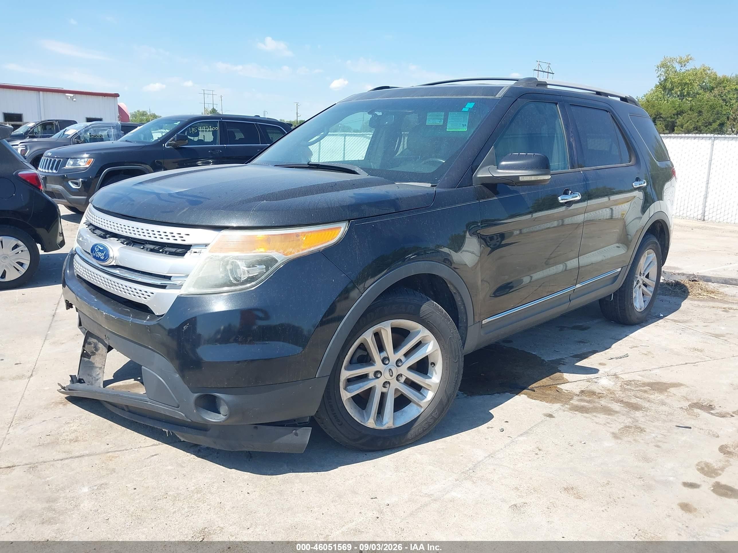 2012 Ford Explorer Xlt Черный vin: 1FMHK7D83CGA65096