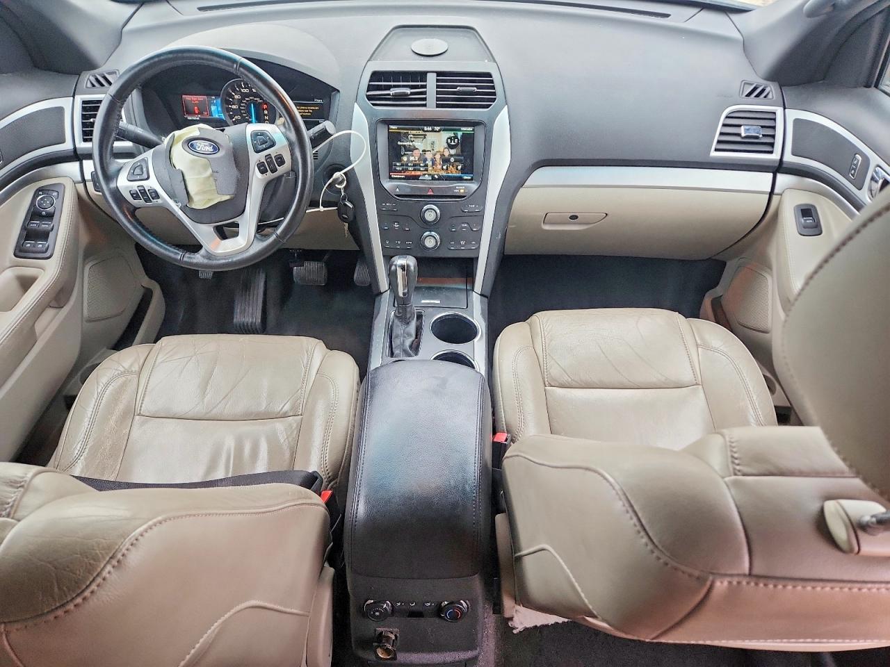 2011 Ford Explorer Xlt Gray vin: 1FMHK7D84BGA19260
