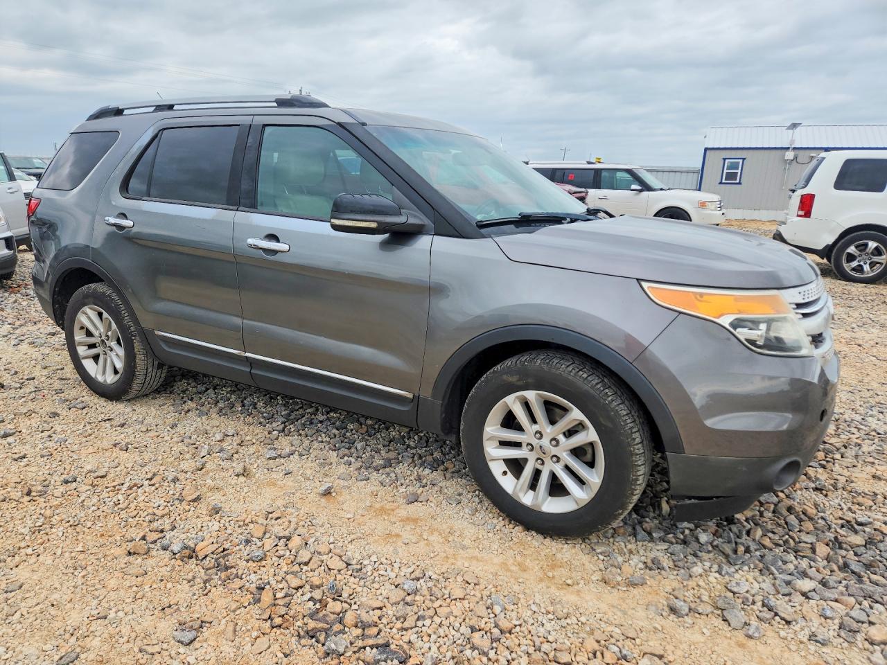 2011 Ford Explorer Xlt Gray vin: 1FMHK7D84BGA19260