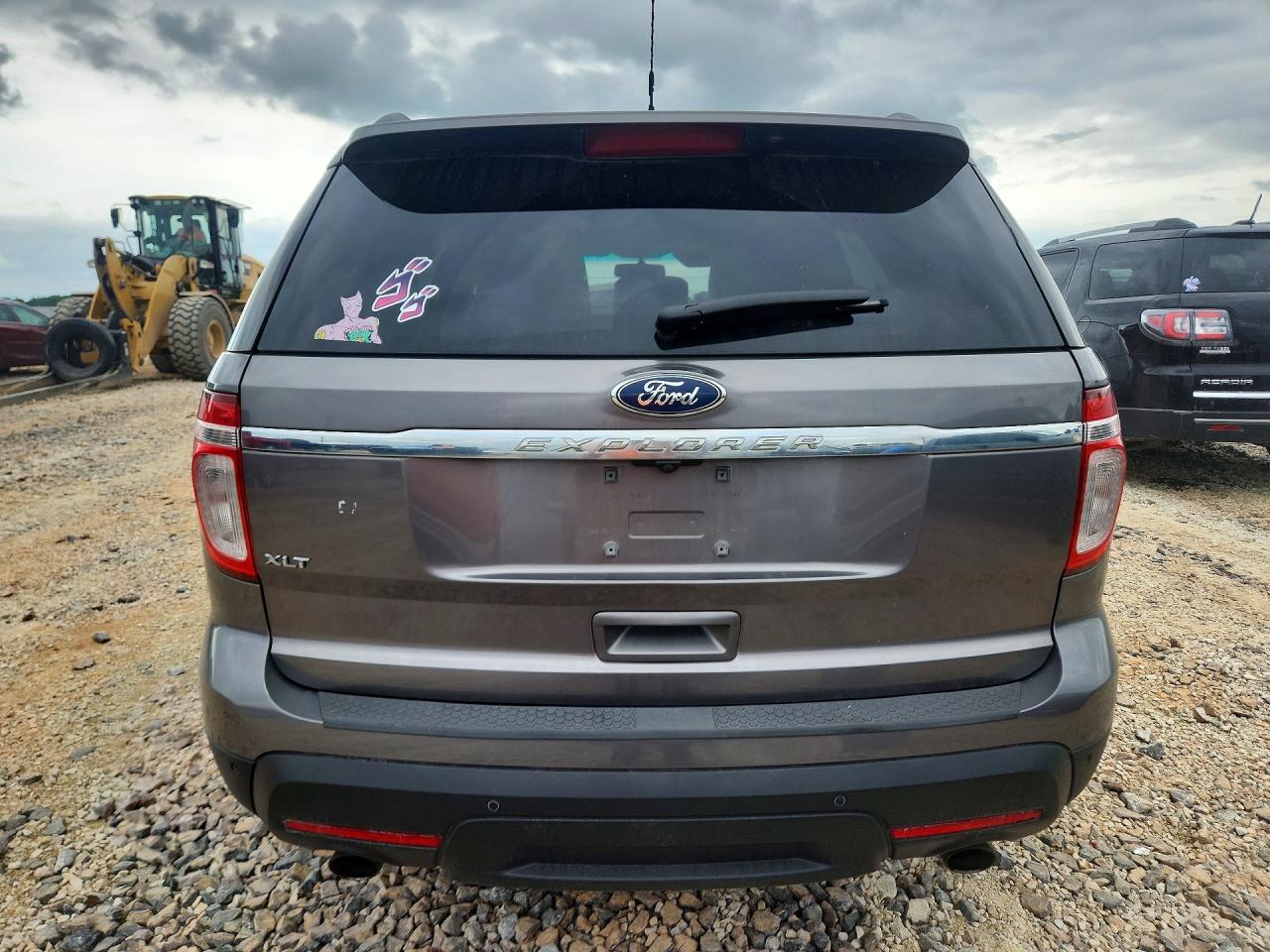2011 Ford Explorer Xlt Gray vin: 1FMHK7D84BGA19260
