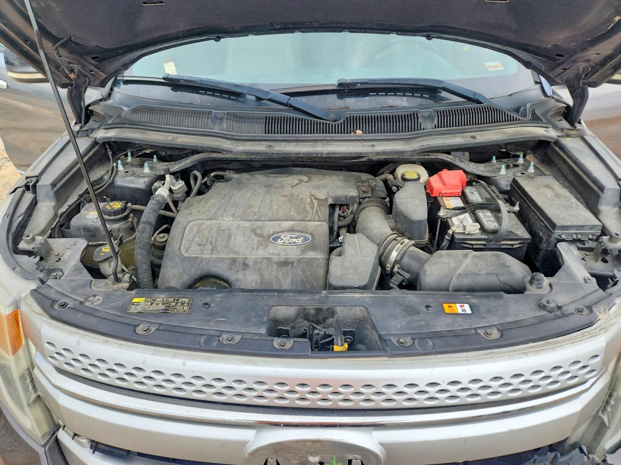 2011 Ford Explorer Xlt Gray vin: 1FMHK7D84BGA19260