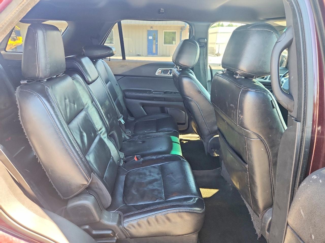 2011 Ford Explorer Xlt Burgundy vin: 1FMHK7D84BGA57667