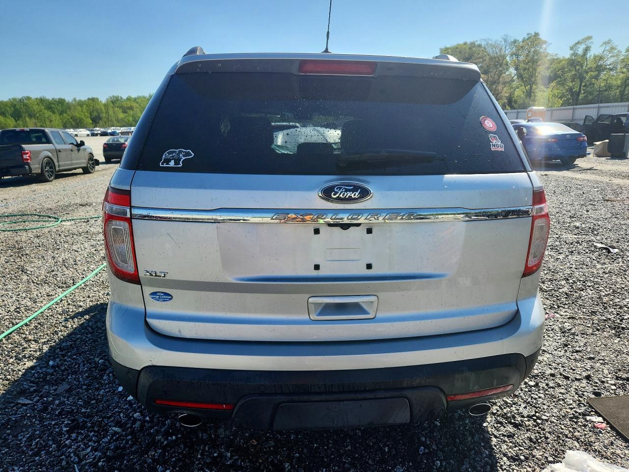 2011 Ford Explorer Xlt Серебряный vin: 1FMHK7D84BGA91317