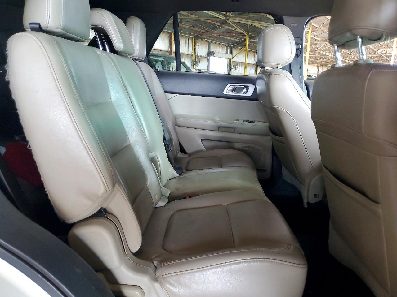 2012 Ford Explorer Xlt White vin: 1FMHK7D84CGA05327