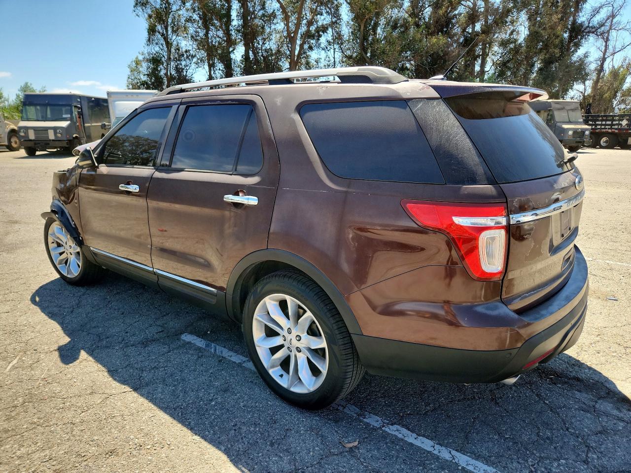 2012 Ford Explorer Xlt Burgundy vin: 1FMHK7D84CGA11791