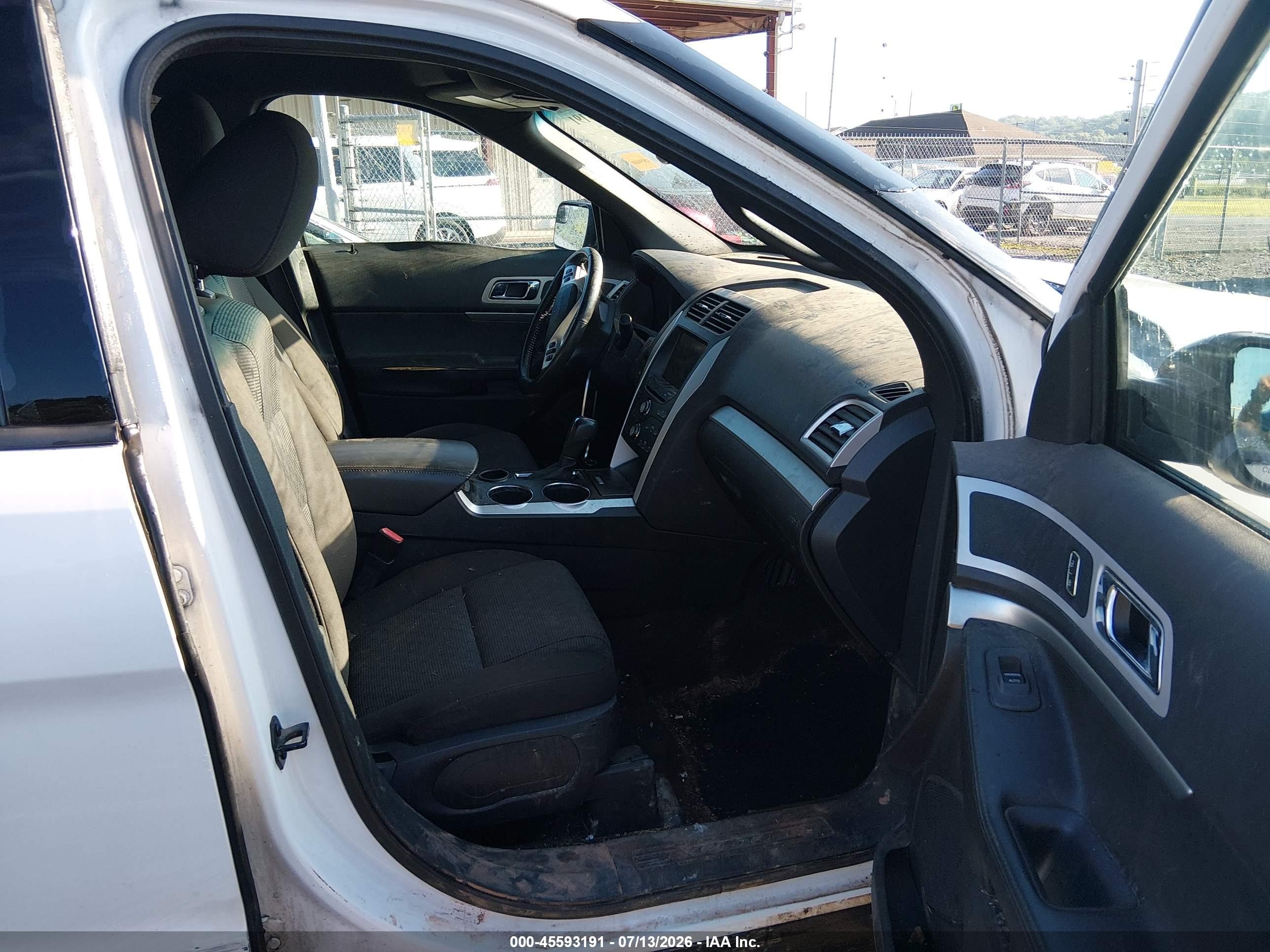 2012 Ford Explorer Xlt Белый vin: 1FMHK7D84CGA30826