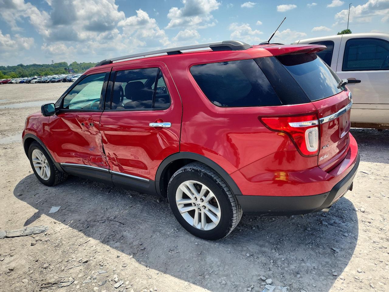 2012 Ford Explorer Xlt Красный vin: 1FMHK7D84CGA60506