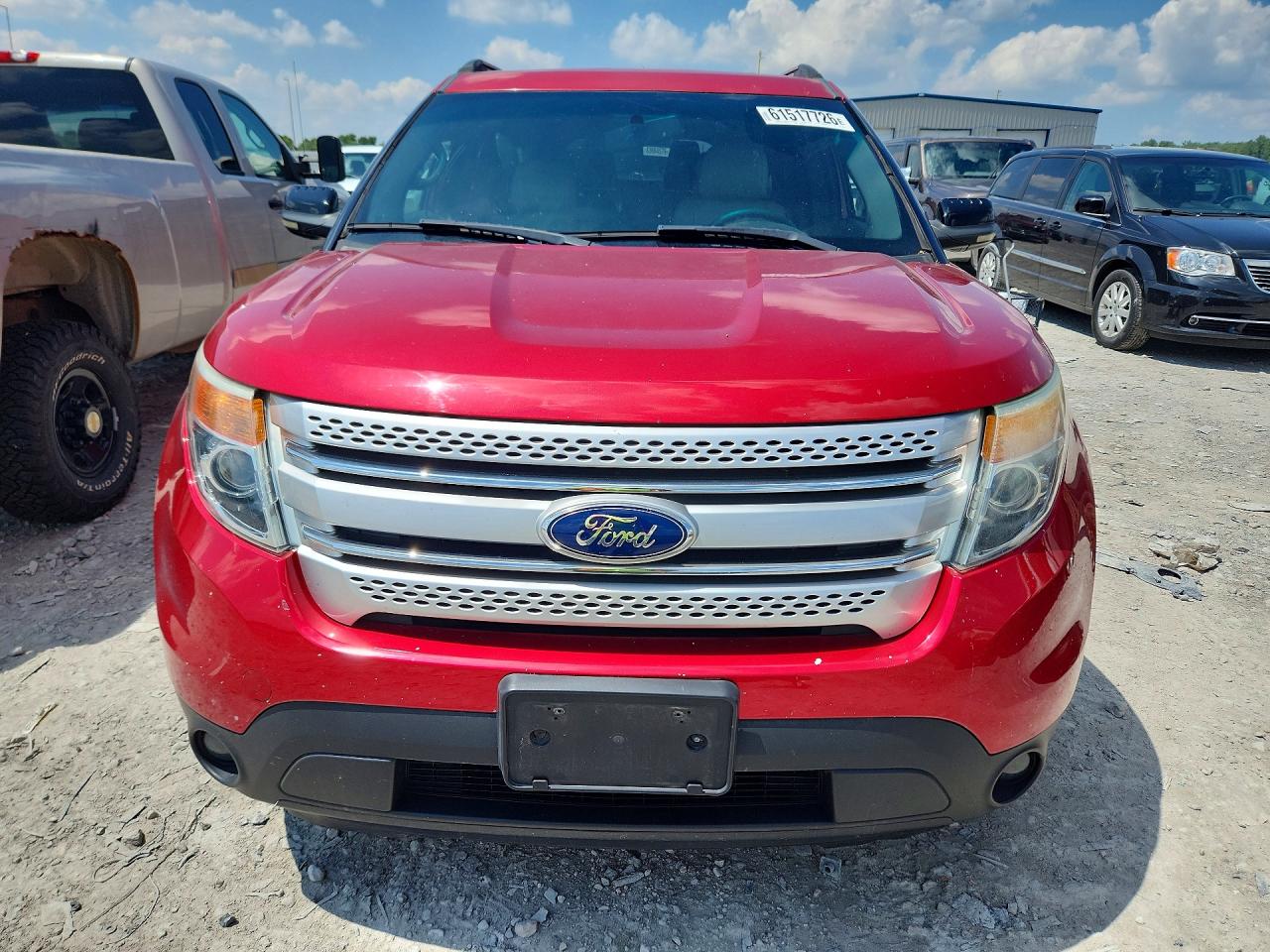 2012 Ford Explorer Xlt Красный vin: 1FMHK7D84CGA60506