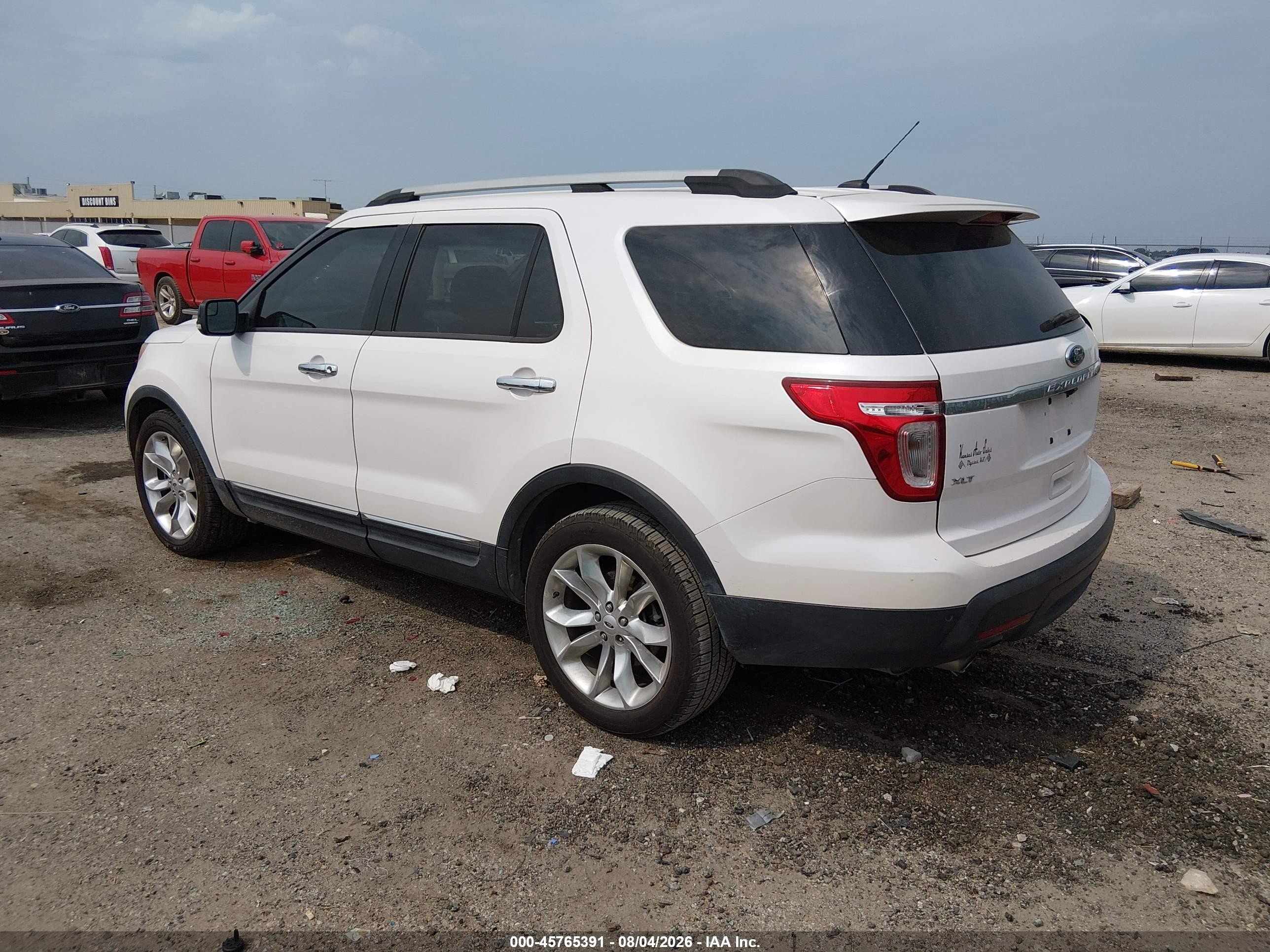 2012 Ford Explorer Xlt Белый vin: 1FMHK7D84CGA84188