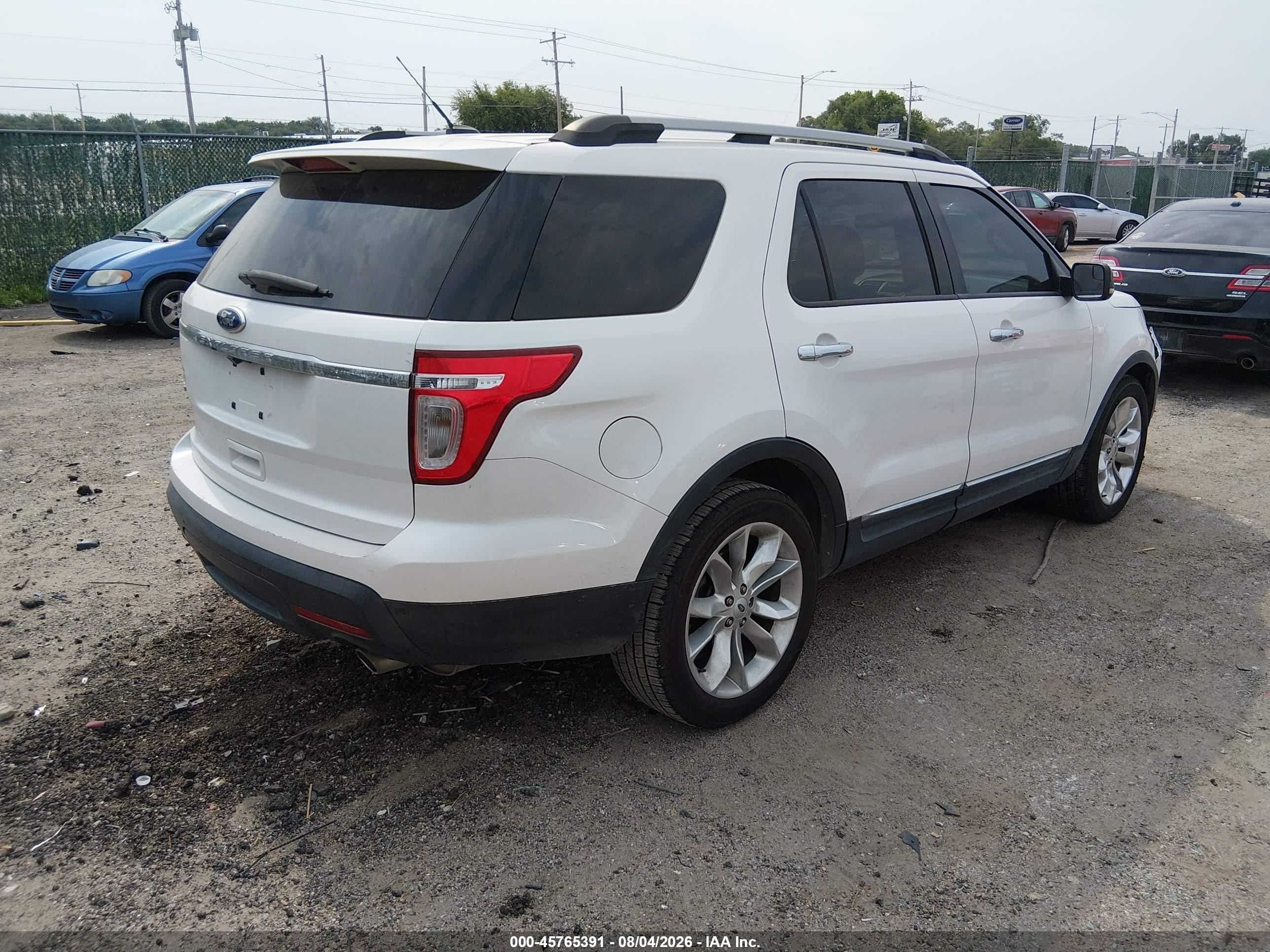 2012 Ford Explorer Xlt Белый vin: 1FMHK7D84CGA84188