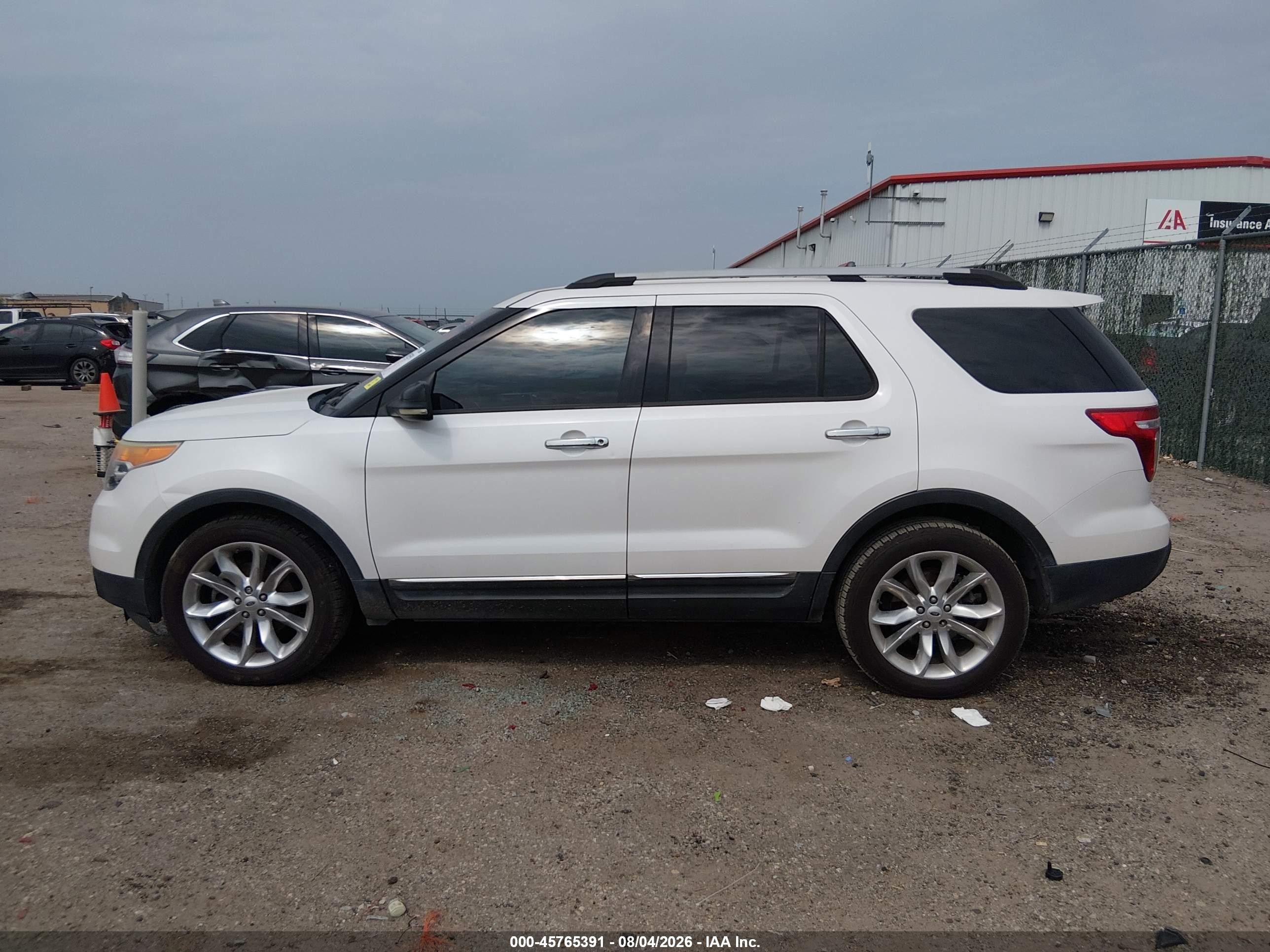 2012 Ford Explorer Xlt Белый vin: 1FMHK7D84CGA84188