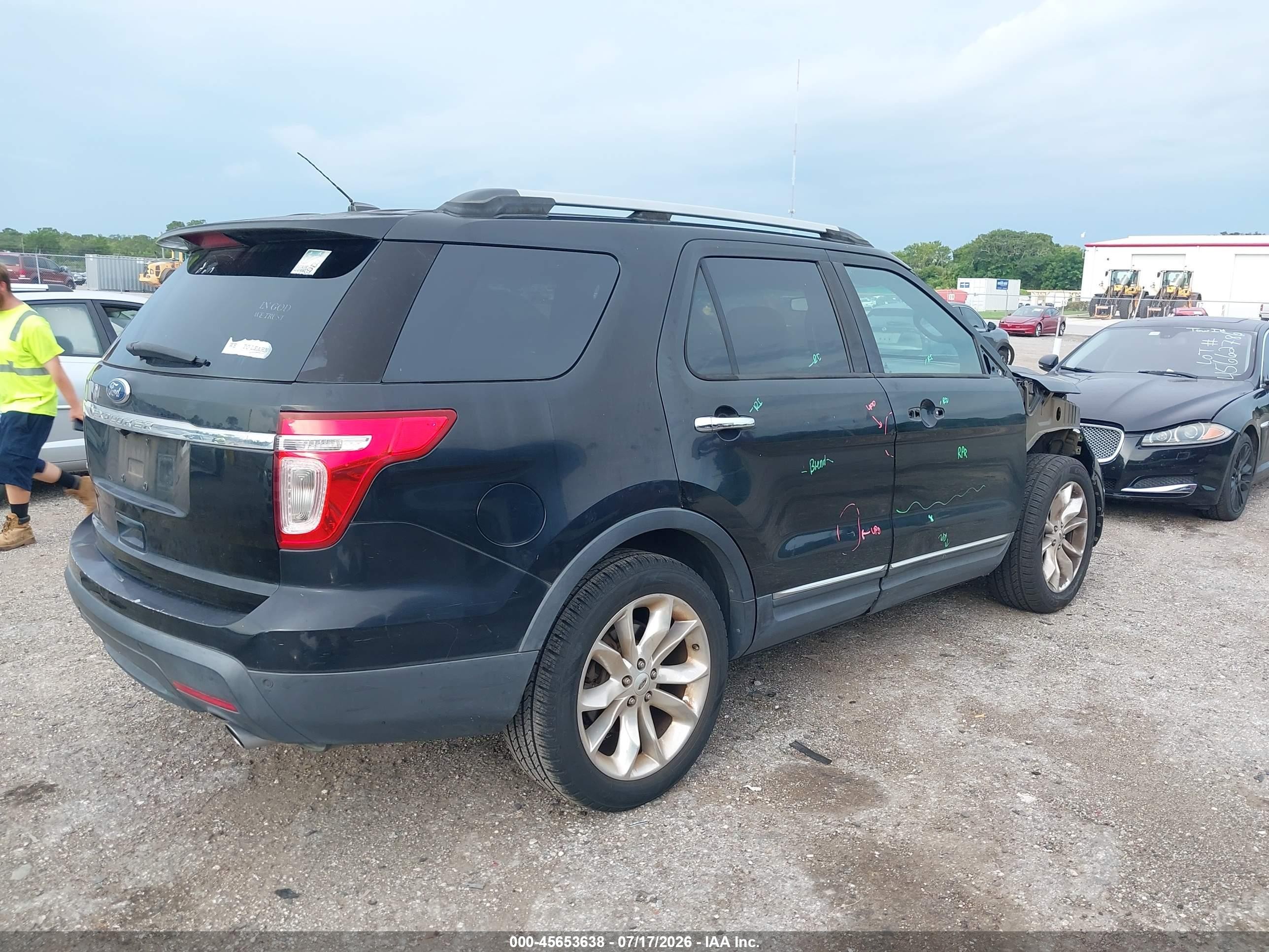2012 Ford Explorer Xlt Black vin: 1FMHK7D85CGA03764