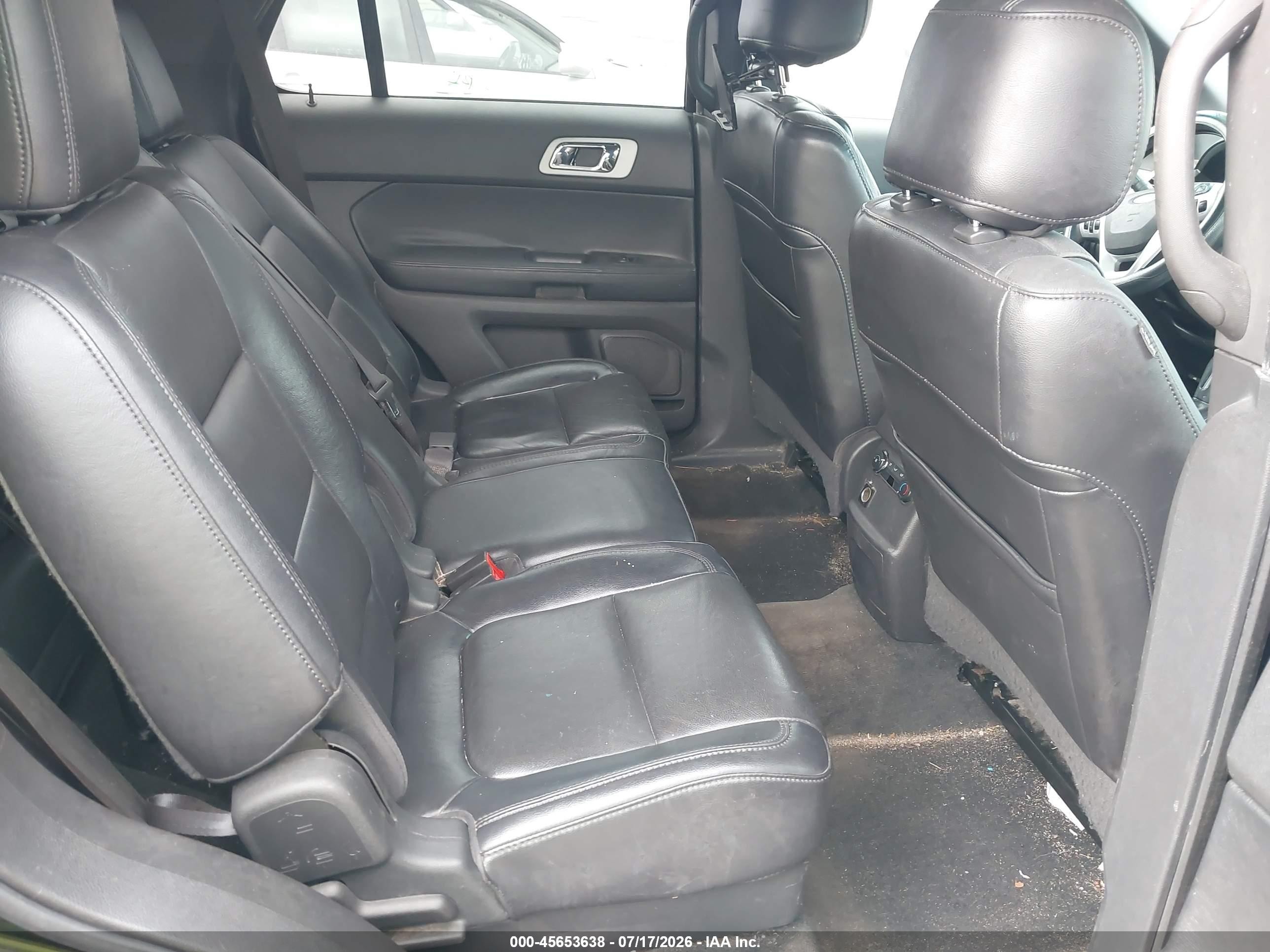 2012 Ford Explorer Xlt Black vin: 1FMHK7D85CGA03764