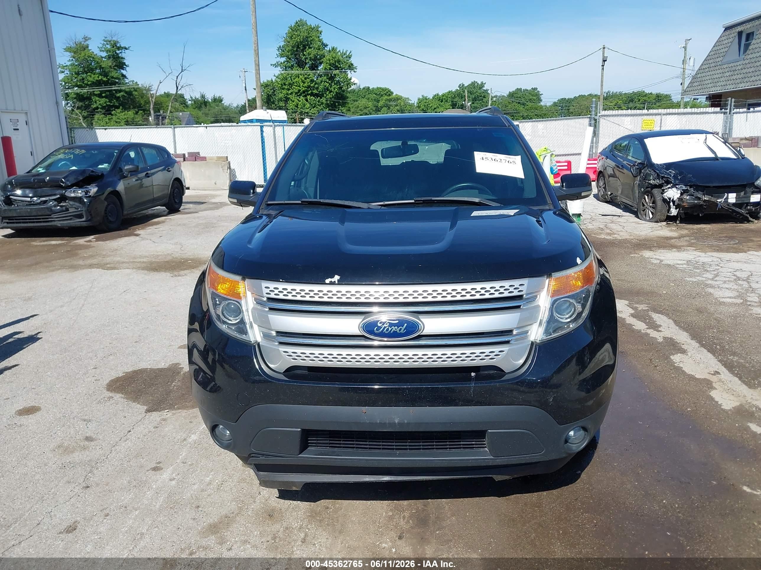 2012 Ford Explorer Xlt Black vin: 1FMHK7D85CGA16384