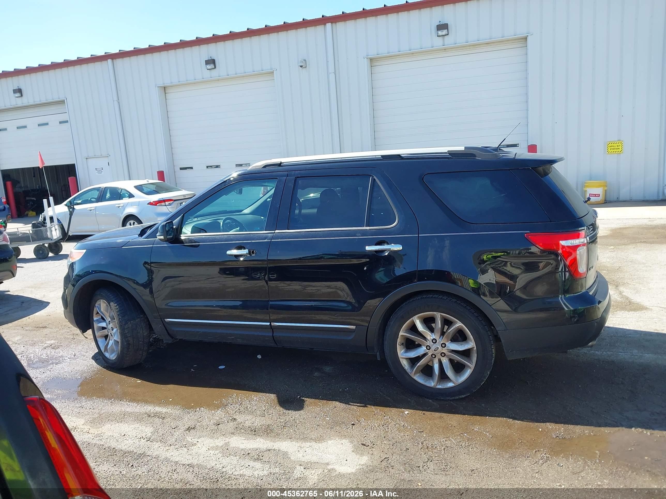 2012 Ford Explorer Xlt Black vin: 1FMHK7D85CGA16384