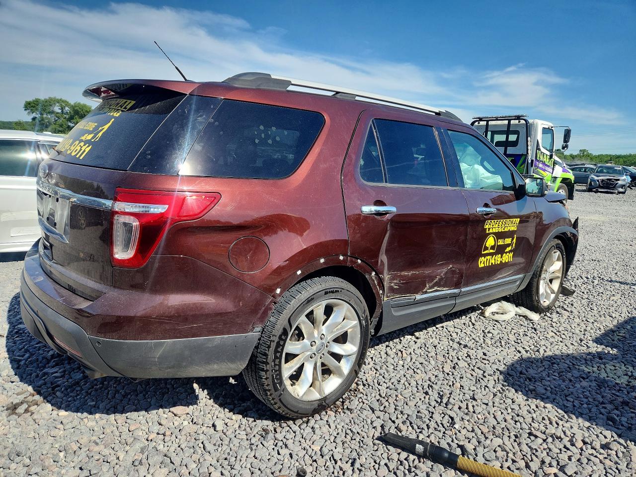 2012 Ford Explorer Xlt Темно-бордовый vin: 1FMHK7D85CGA16434