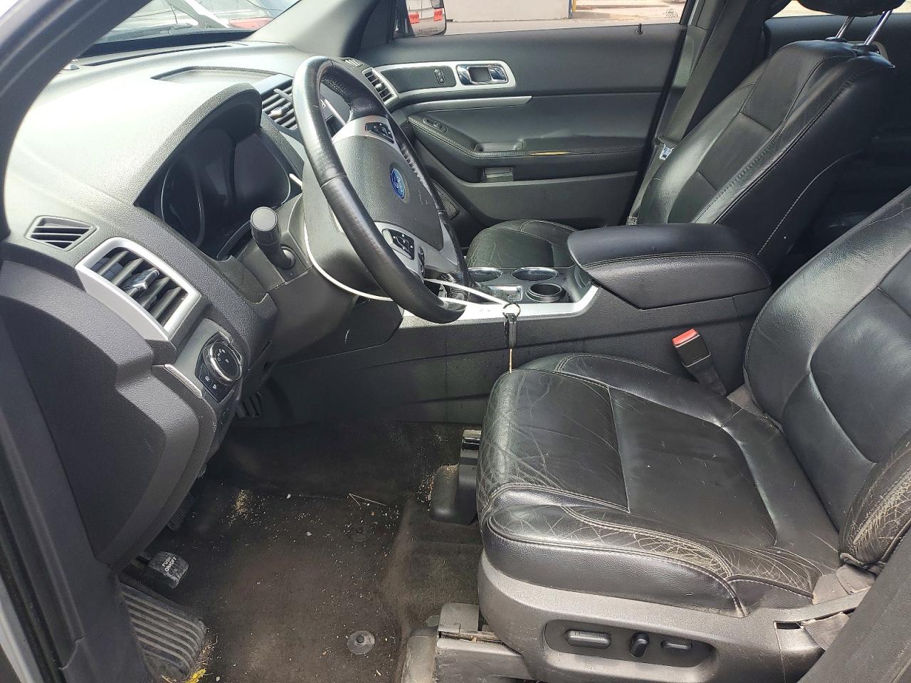 2012 Ford Explorer Xlt Silver vin: 1FMHK7D85CGA34674