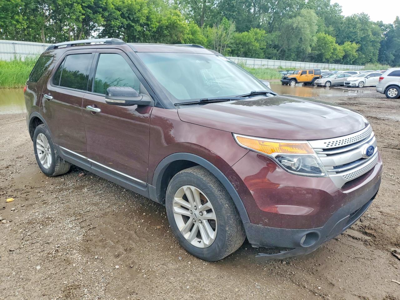 2012 Ford Explorer Xlt Brown vin: 1FMHK7D85CGA51832