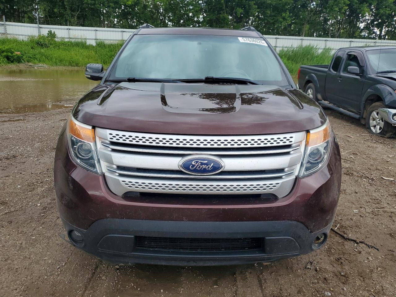 2012 Ford Explorer Xlt Brown vin: 1FMHK7D85CGA51832