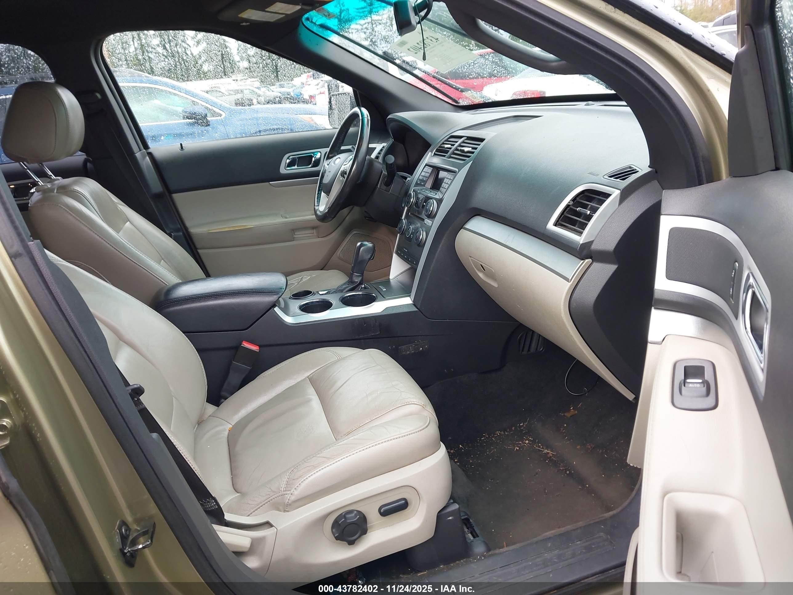 2012 Ford Explorer Xlt Green vin: 1FMHK7D85CGA57713