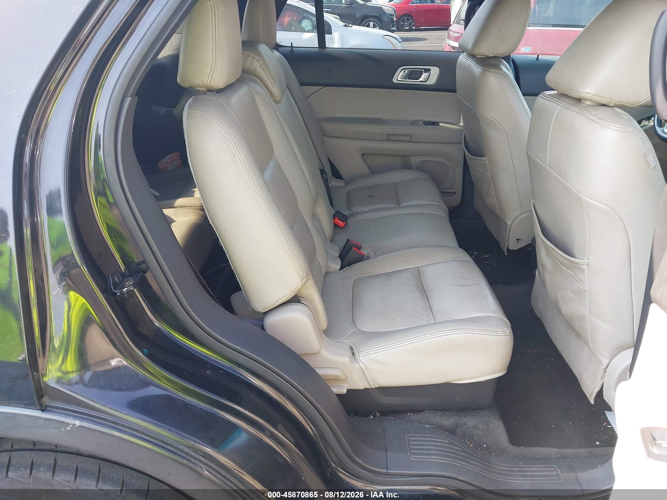 2011 Ford Explorer Xlt Black vin: 1FMHK7D86BGA06526