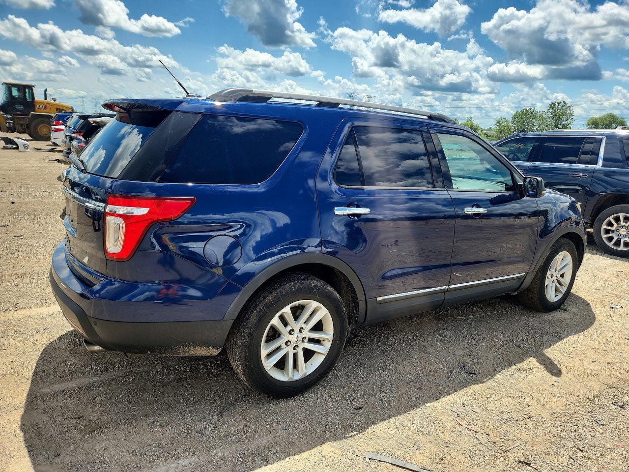 2012 Ford Explorer Xlt Blue vin: 1FMHK7D86CGA19682