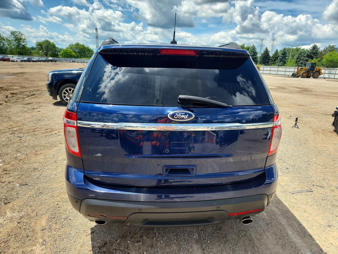 2012 Ford Explorer Xlt Blue vin: 1FMHK7D86CGA19682
