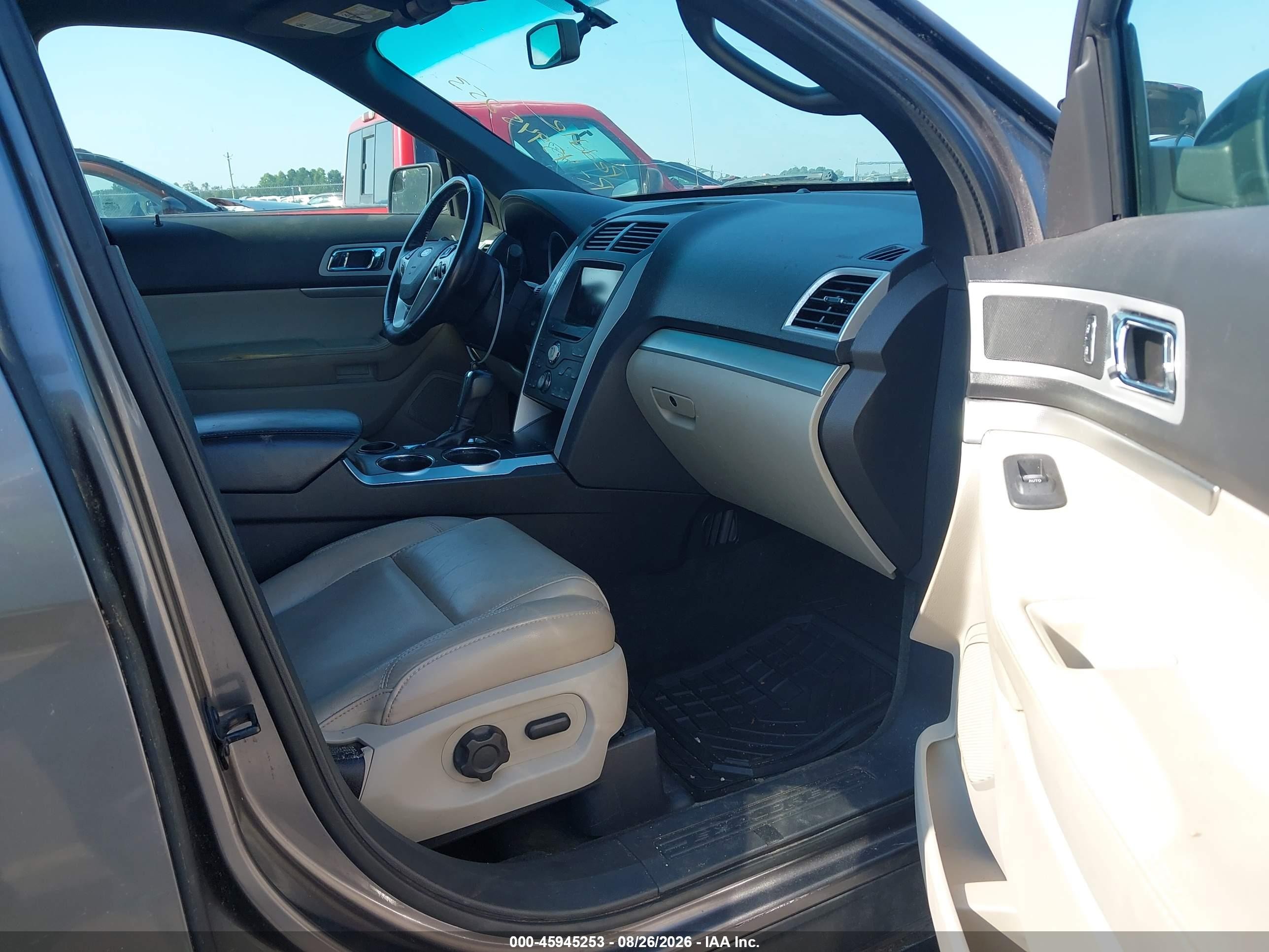 2011 Ford Explorer Xlt Gray vin: 1FMHK7D87BGA90341