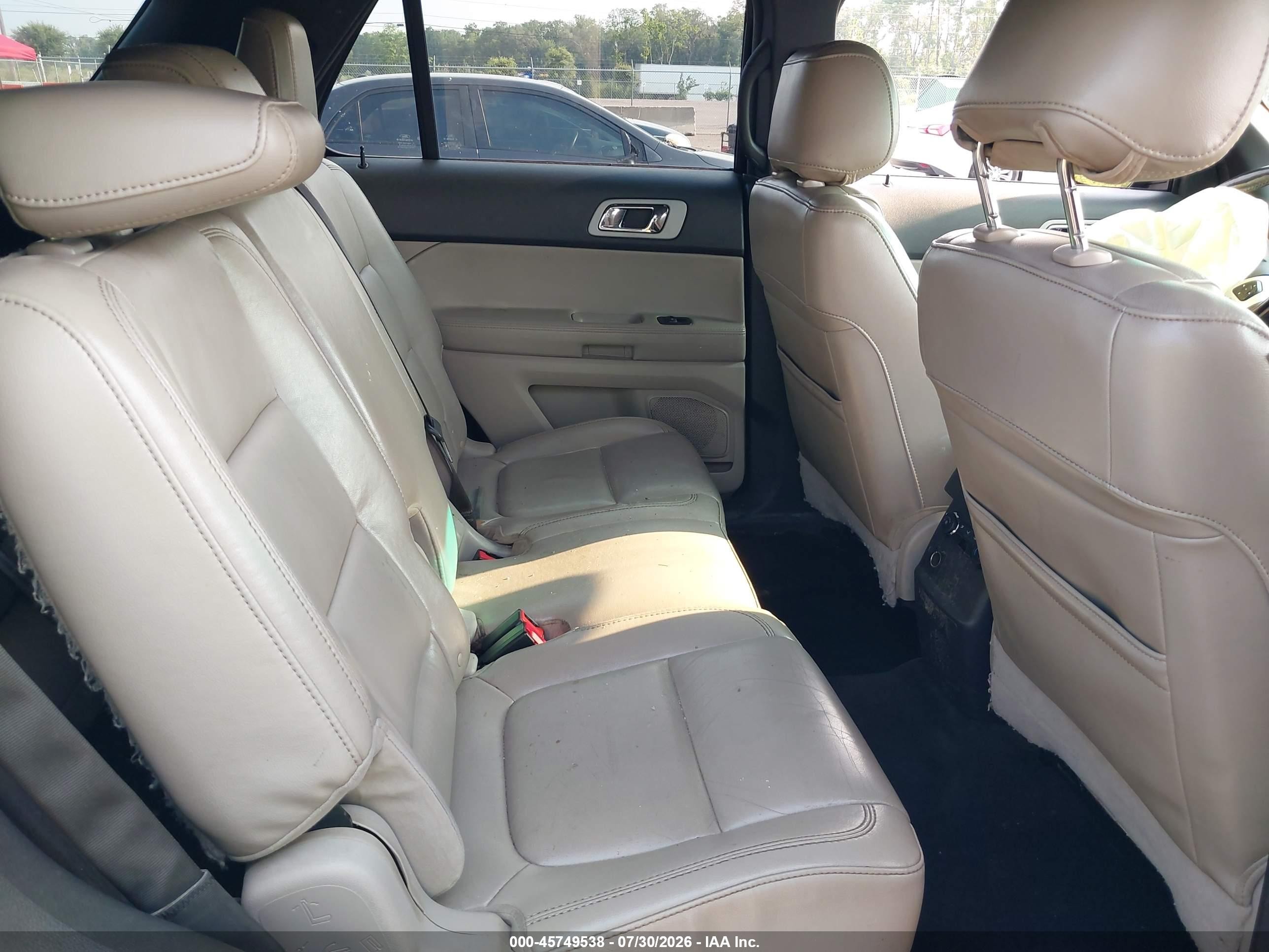 2012 Ford Explorer Xlt Blue vin: 1FMHK7D87CGA07542