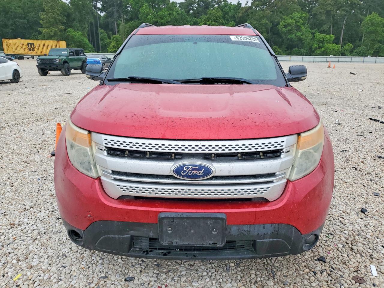 2012 Ford Explorer Xlt Red vin: 1FMHK7D87CGA16953