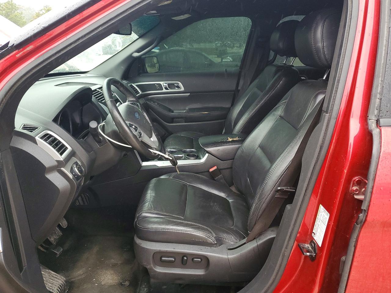 2012 Ford Explorer Xlt Red vin: 1FMHK7D87CGA16953
