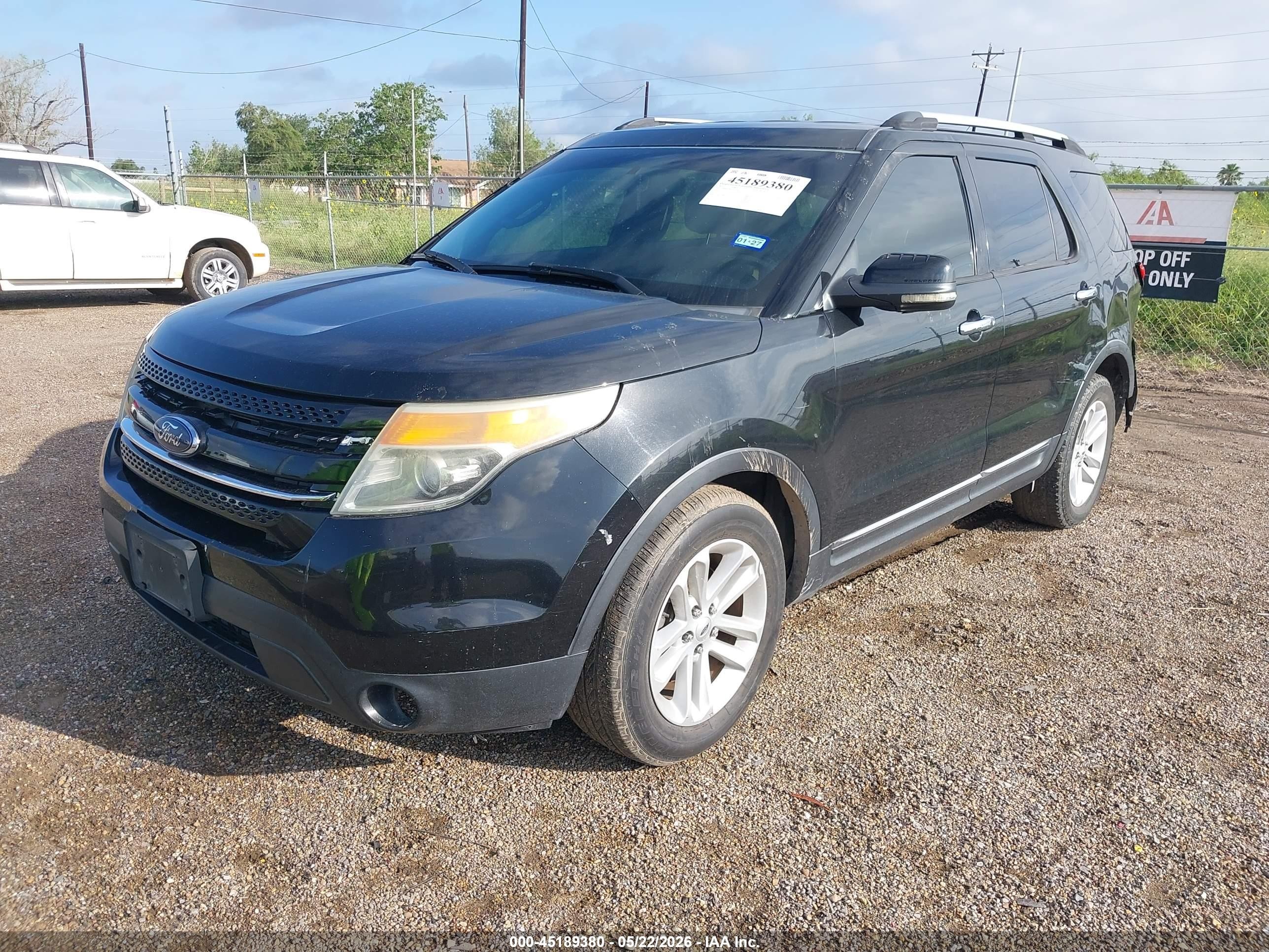 2012 Ford Explorer Xlt Black vin: 1FMHK7D87CGA74741