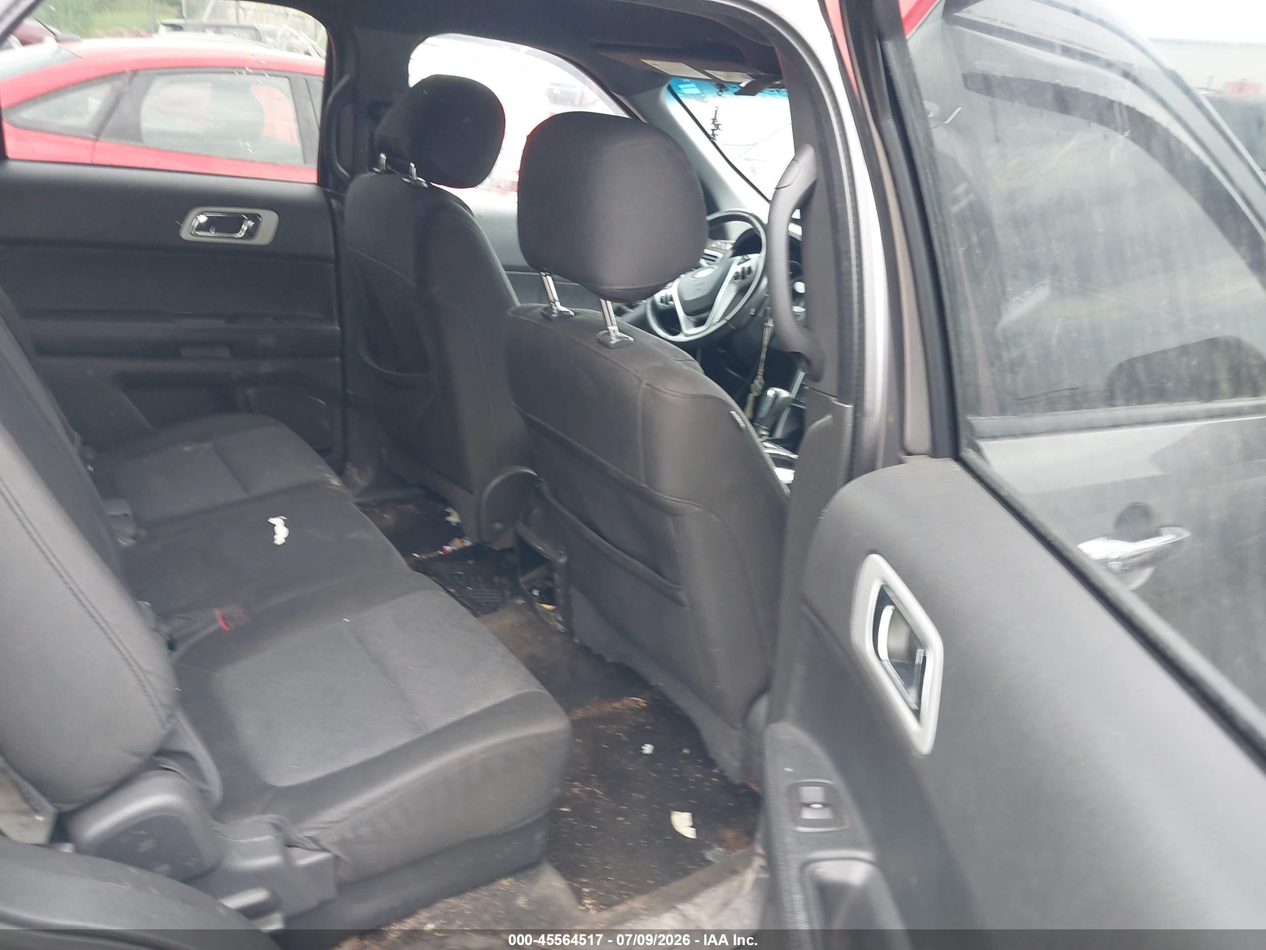 2012 Ford Explorer Xlt Серый vin: 1FMHK7D87CGA89322