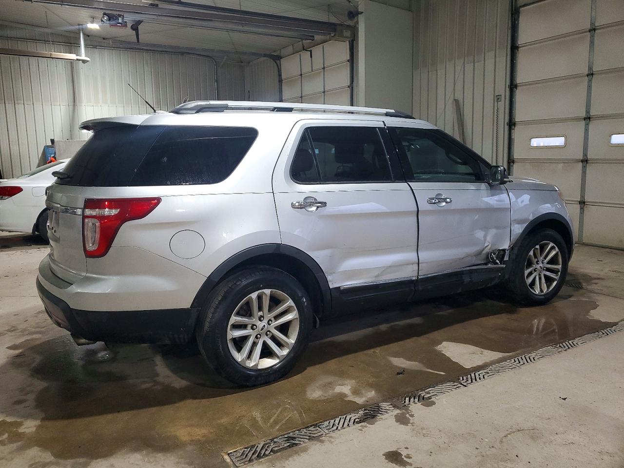 2012 Ford Explorer Xlt Silver vin: 1FMHK7D87CGA91684