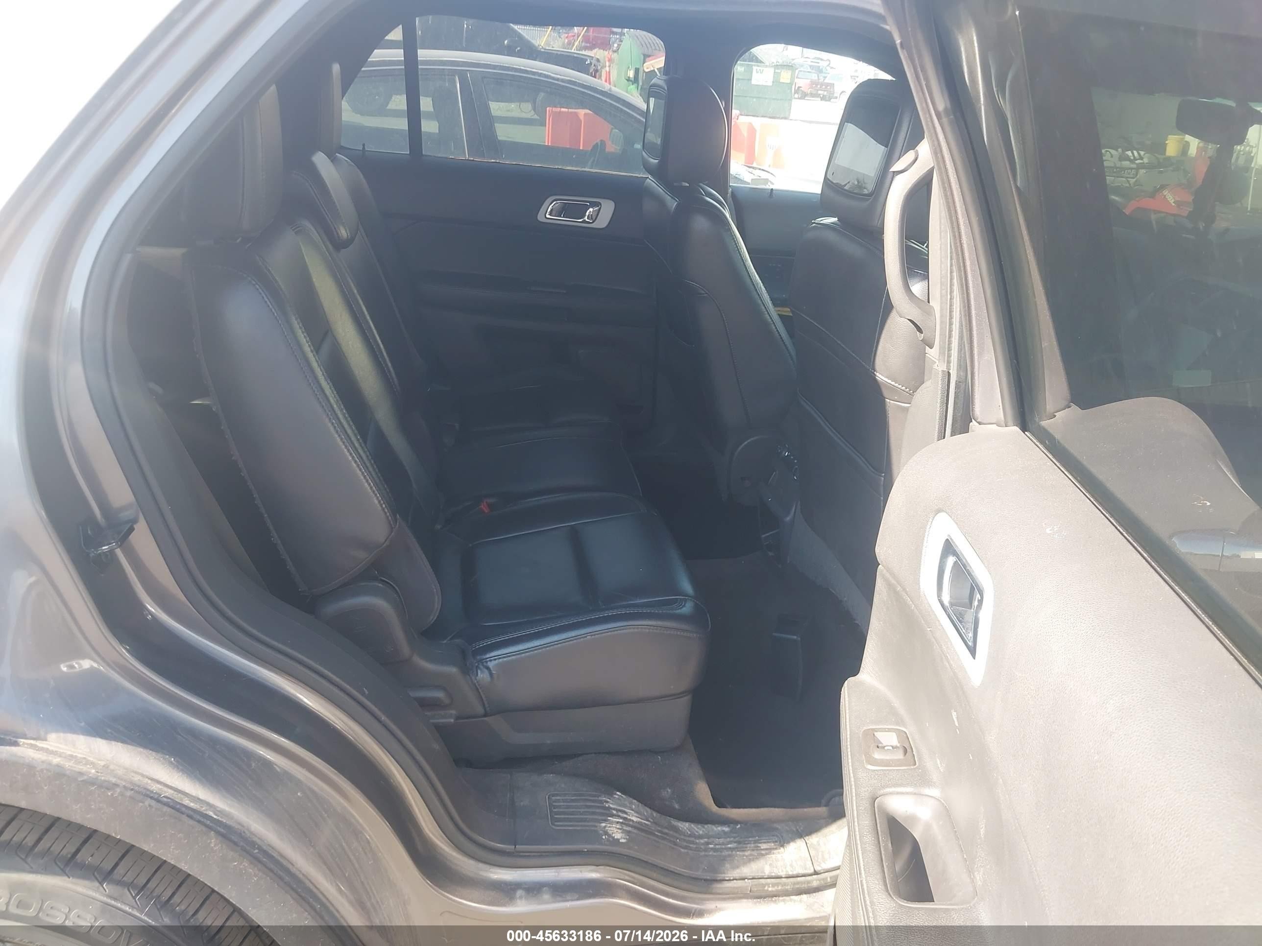 2012 Ford Explorer Xlt Gray vin: 1FMHK7D88CGA48813
