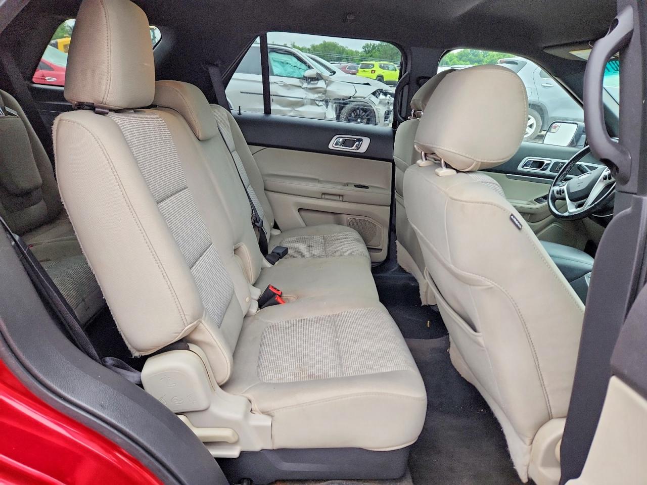 2012 Ford Explorer Xlt Red vin: 1FMHK7D88CGA54661