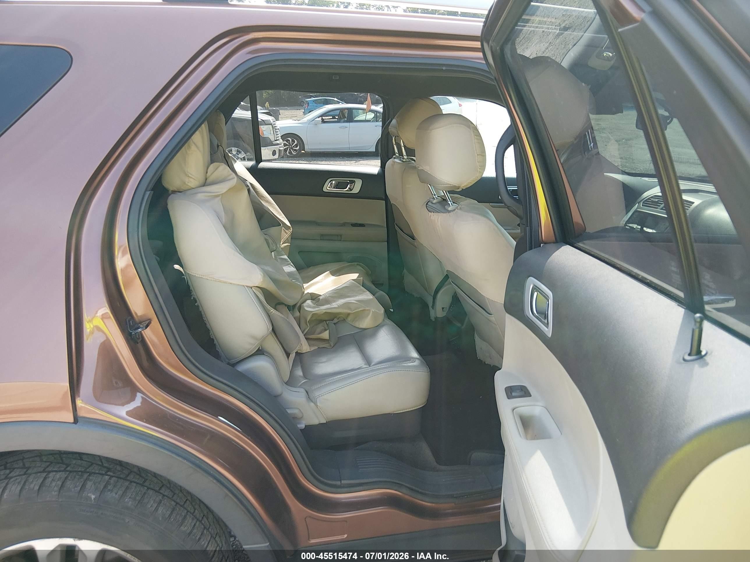 2012 Ford Explorer Xlt Brown vin: 1FMHK7D88CGA58726
