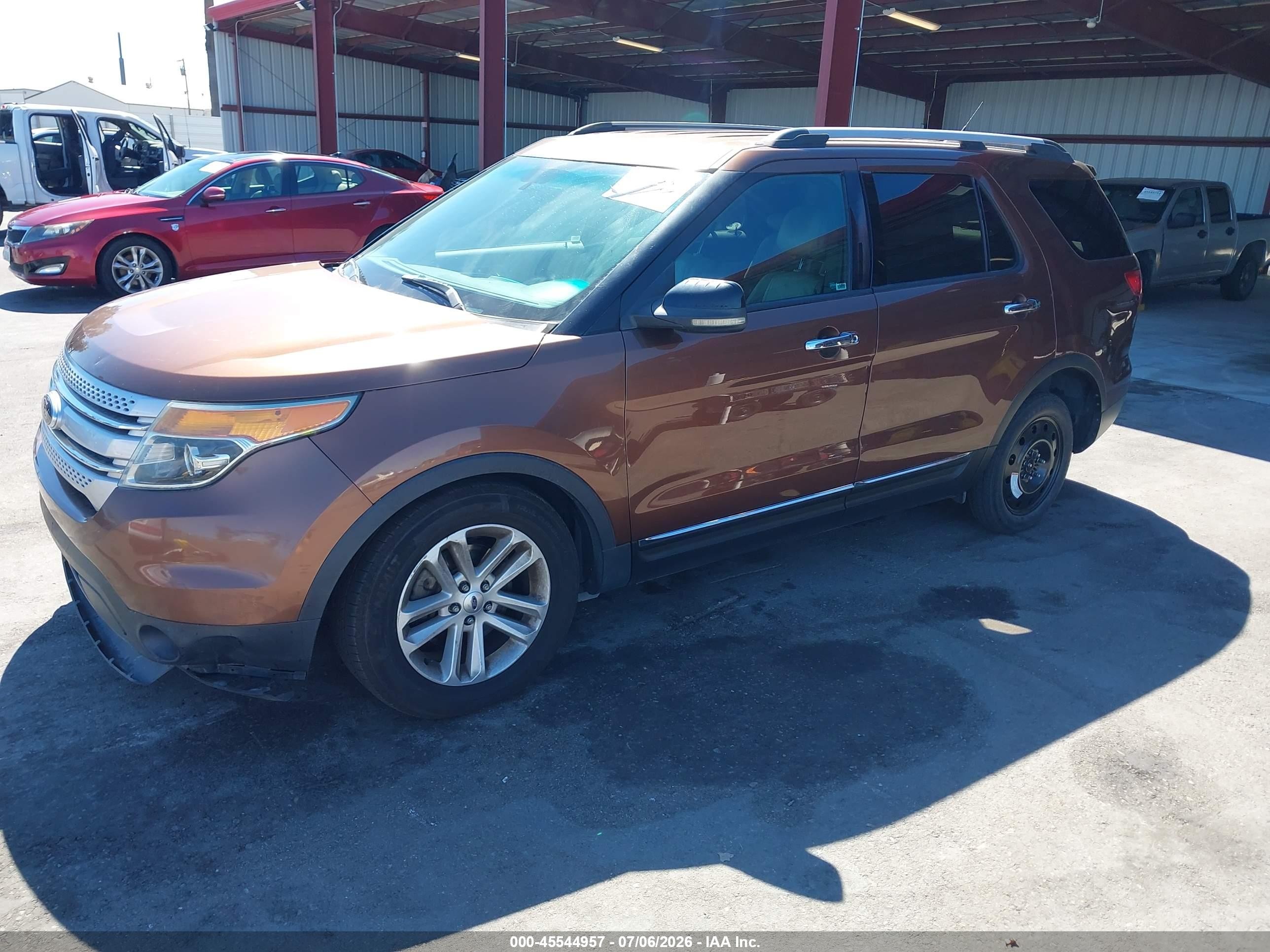 2012 Ford Explorer Xlt Коричневый vin: 1FMHK7D88CGA84369